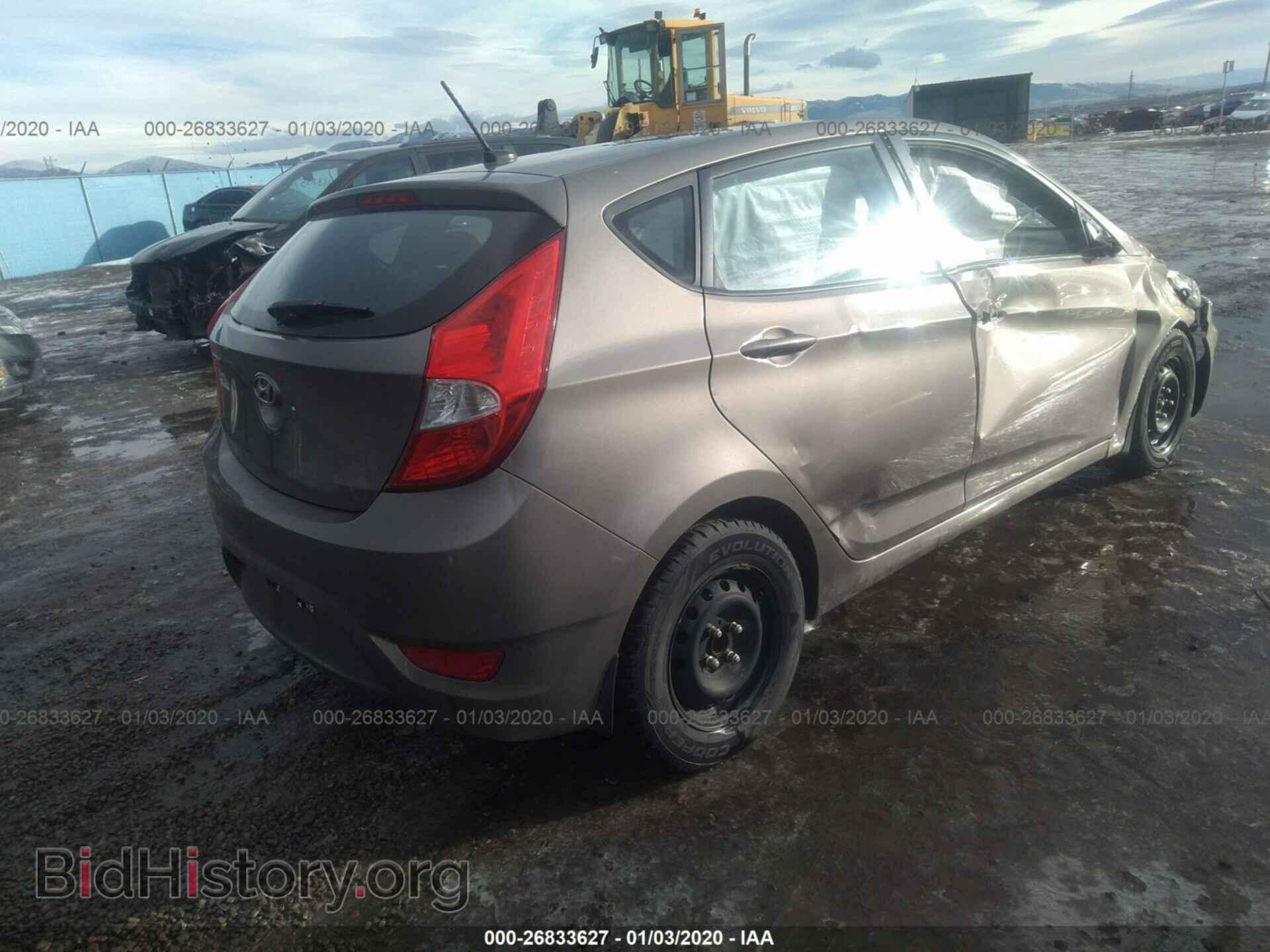 2013 HYUNDAI ACCENT - VIN: KMHCT5AE5DU092955 - Фото 4