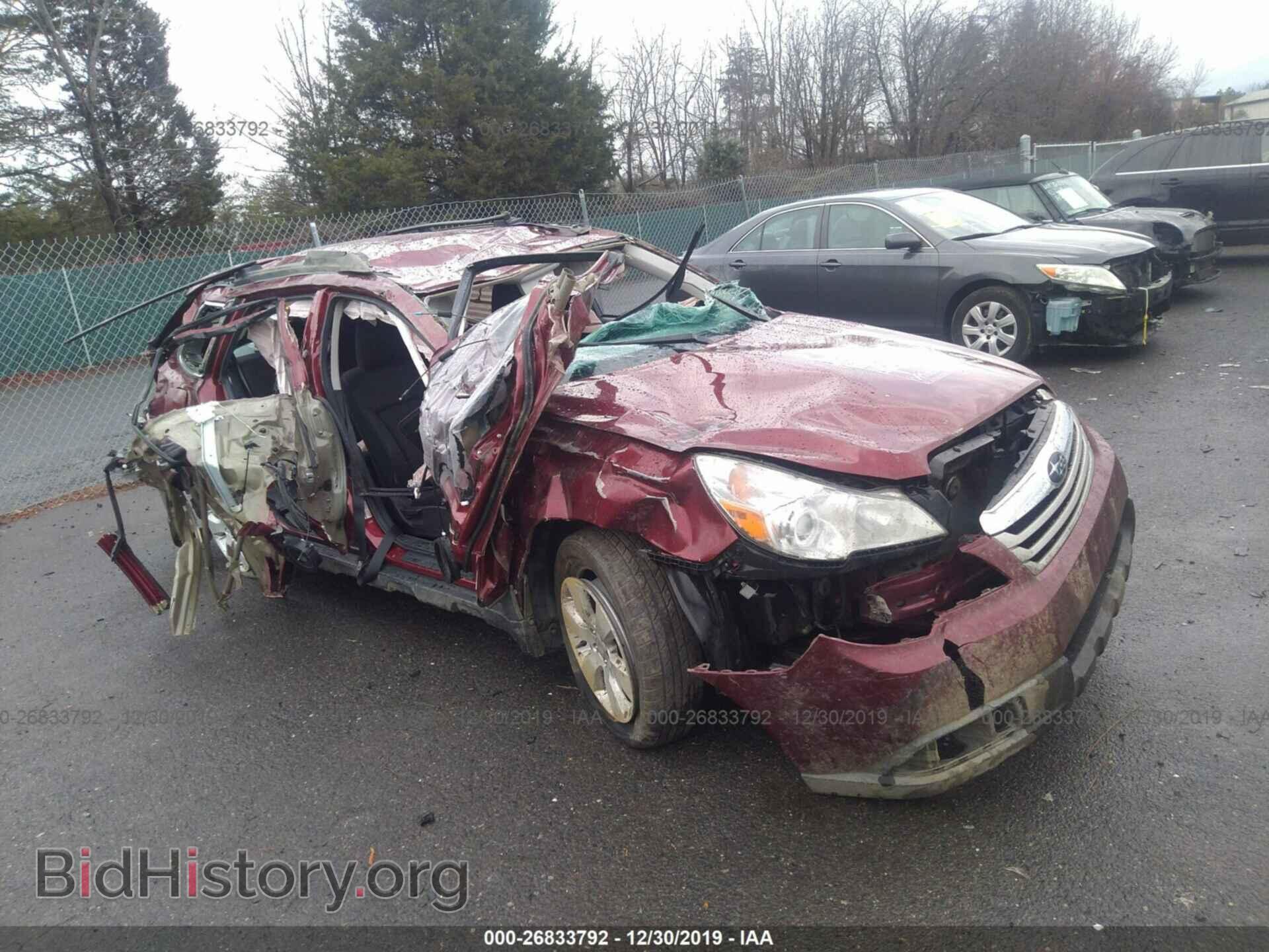 2012 SUBARU OUTBACK - VIN: 4S4BRBAC2C1230264 - Фото 6