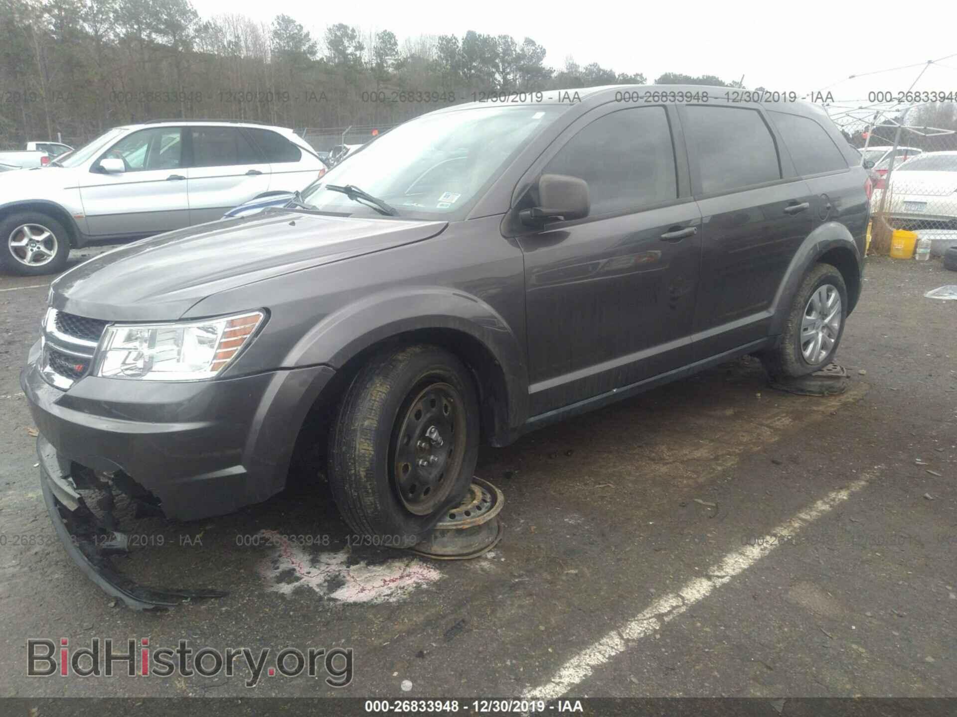 2014 DODGE JOURNEY - VIN: 3C4PDCABXET221992 - Фото 2