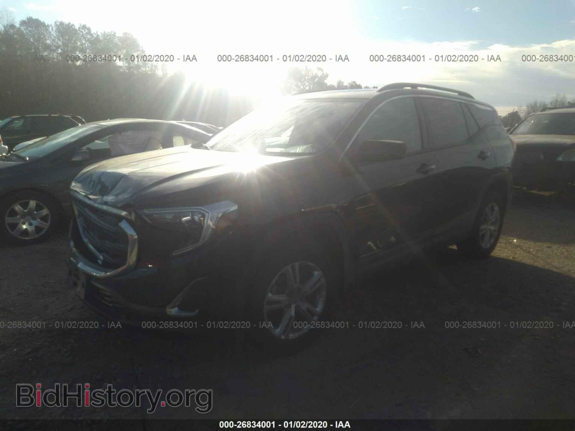 2018 GMC TERRAIN - VIN: 3GKALTEV7JL398706 - Фото 2