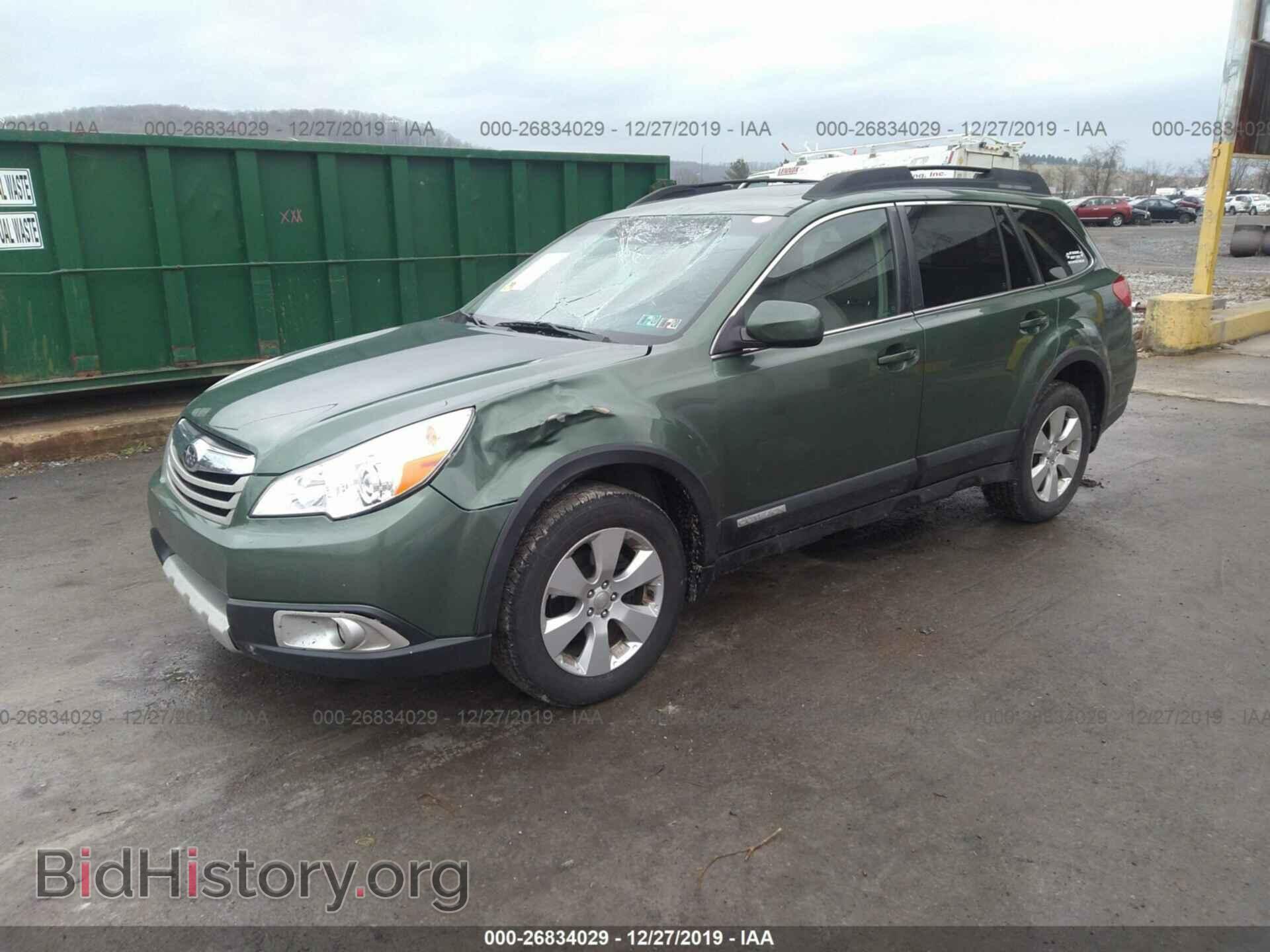 2011 Subaru Outback - VIN: 4S4BRBKC9B3376680 - Фото 2