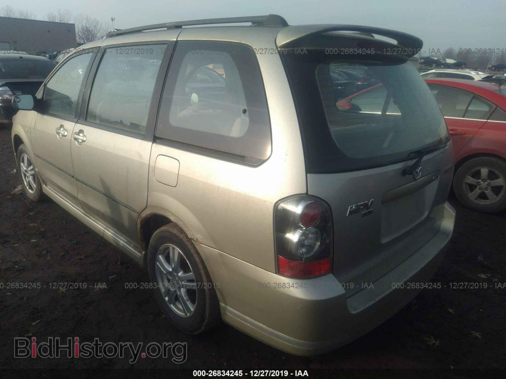 2004 Mazda MPV - VIN: JM3LW28A740529012 - Фото 3