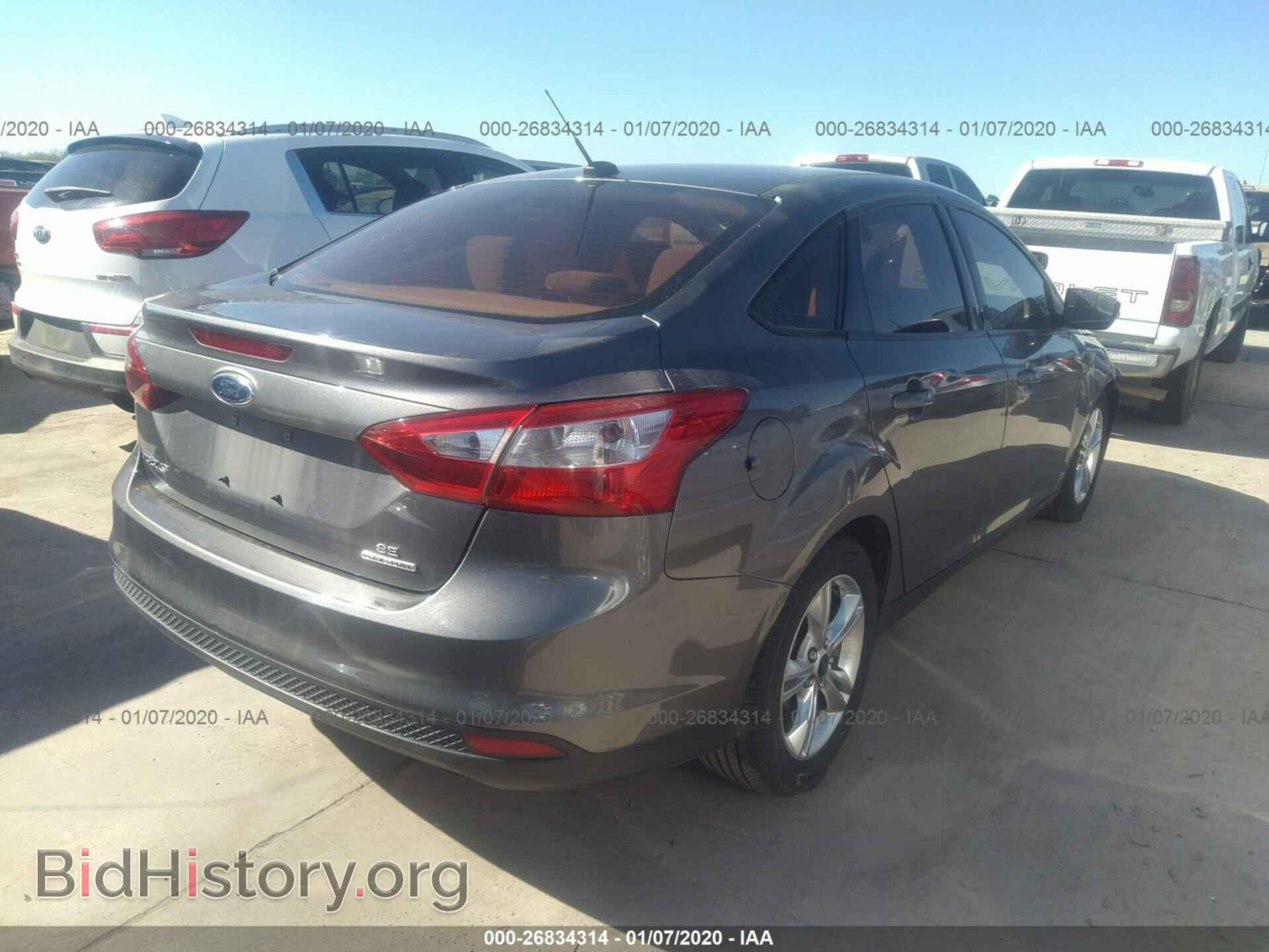 2014 FORD FOCUS - VIN: 1FADP3F28EL354738 - Фото 4