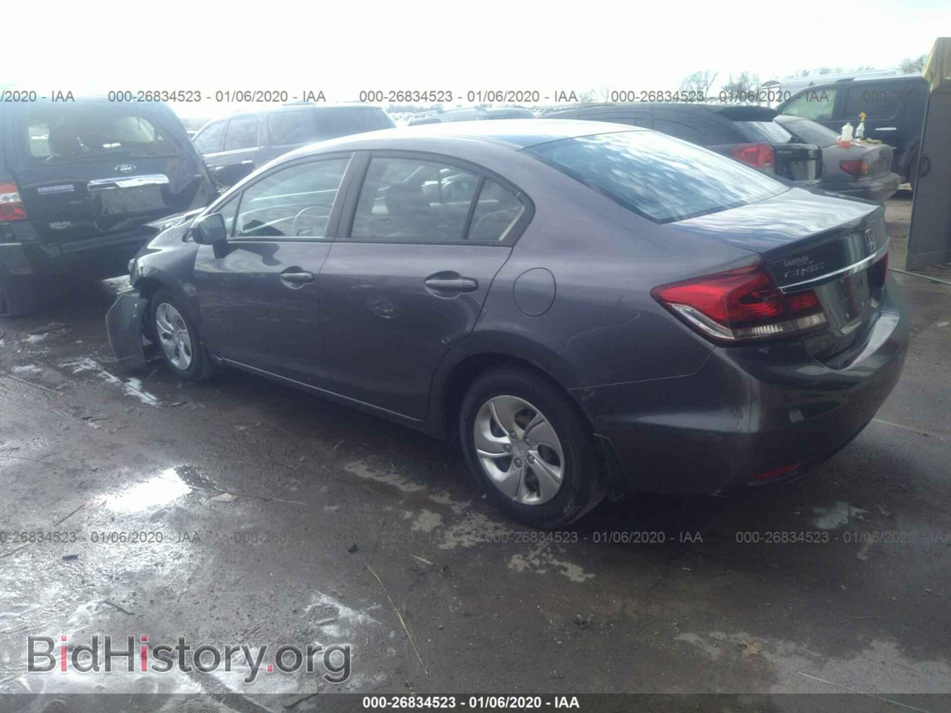 2014 HONDA CIVIC - VIN: 19XFB2F54EE003890 - Фото 3