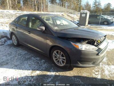 2017 Ford FOCUS SE, серый — VIN 1FADP3F25HL297421, IAAI