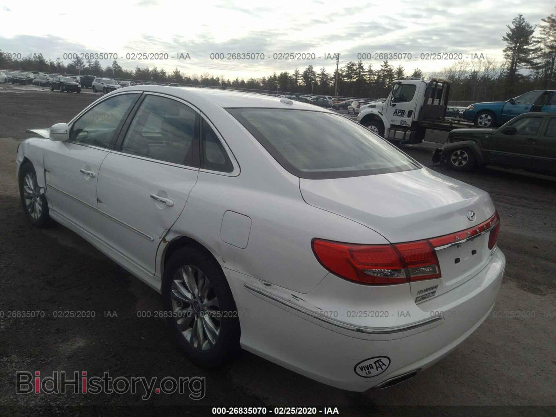 2011 HYUNDAI AZERA - VIN: KMHFC4DF2BA526405 - Фото 3
