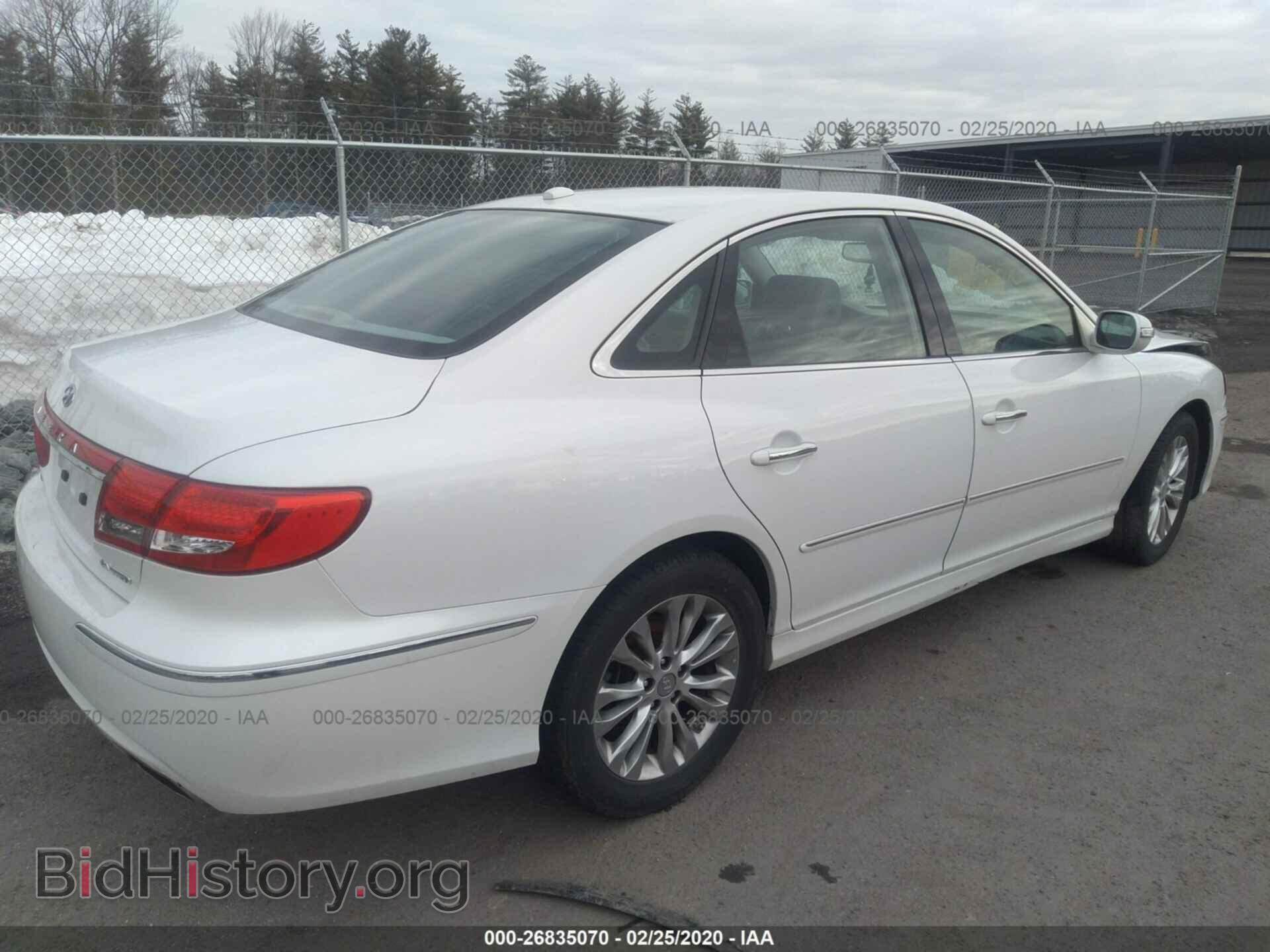 2011 HYUNDAI AZERA - VIN: KMHFC4DF2BA526405 - Фото 4