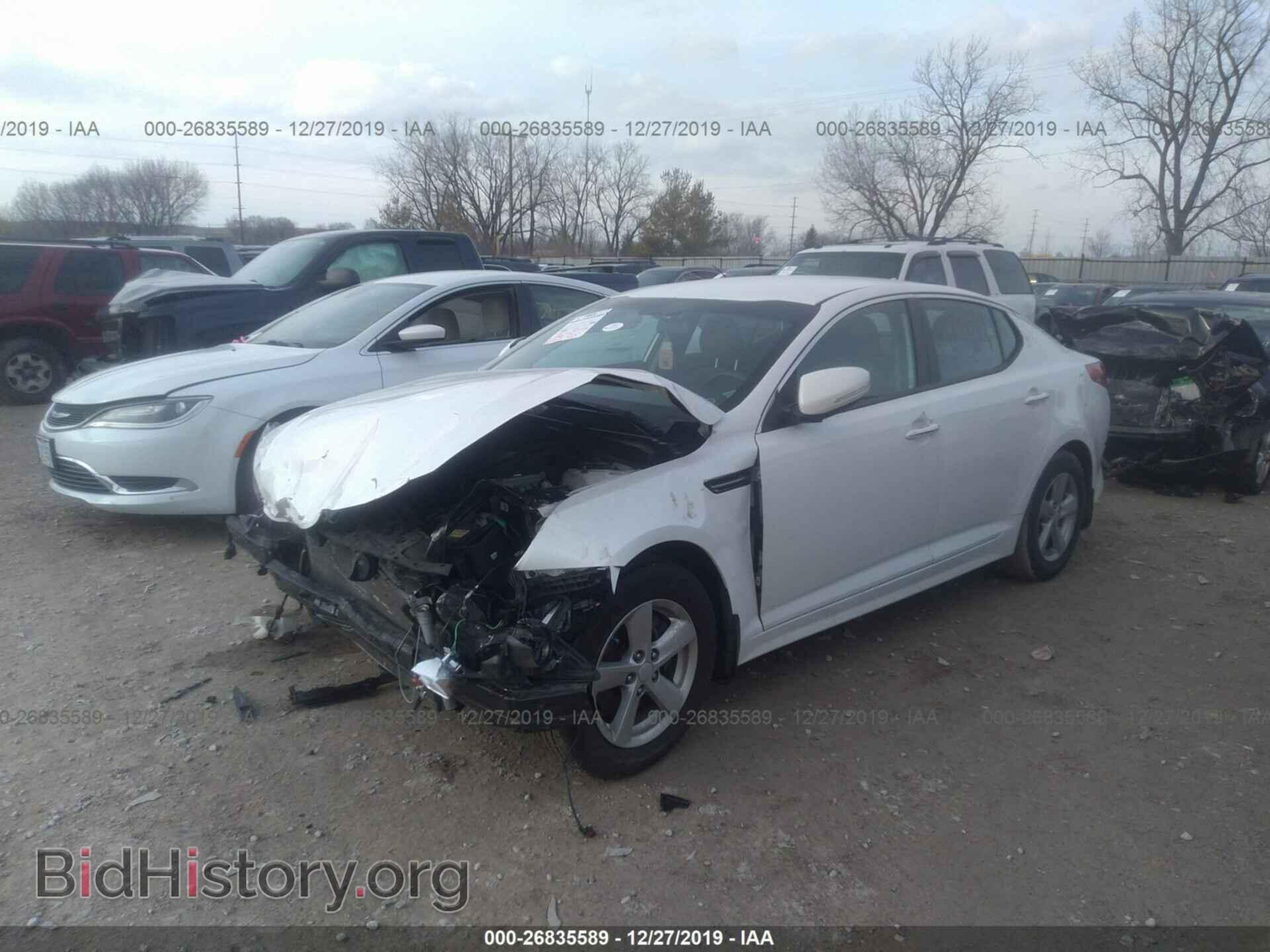2015 KIA OPTIMA - VIN: KNAGM4A75F5563012 - Photo 2