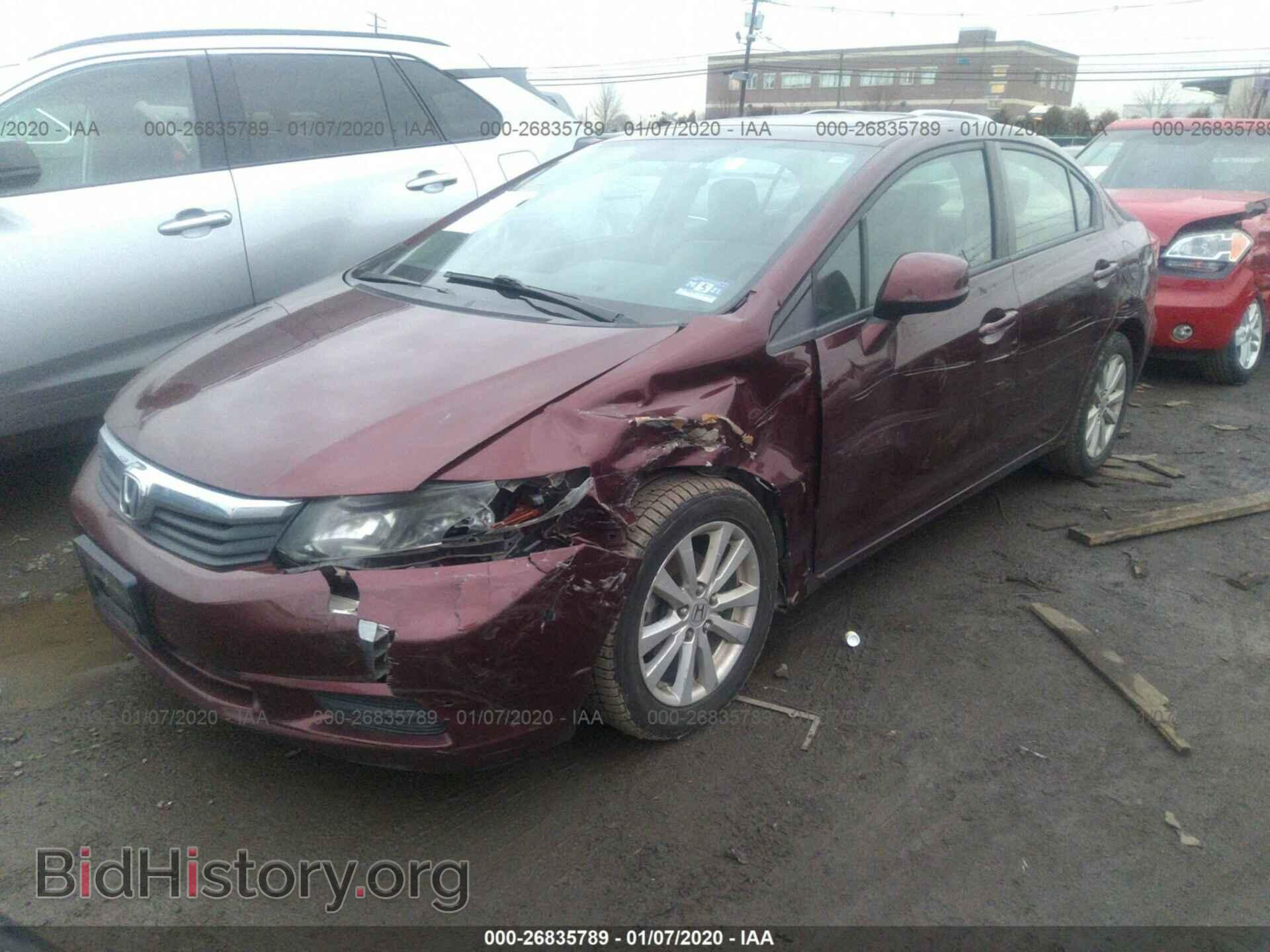2012 HONDA CIVIC - VIN: 19XFB2F89CE346122 - Фото 2