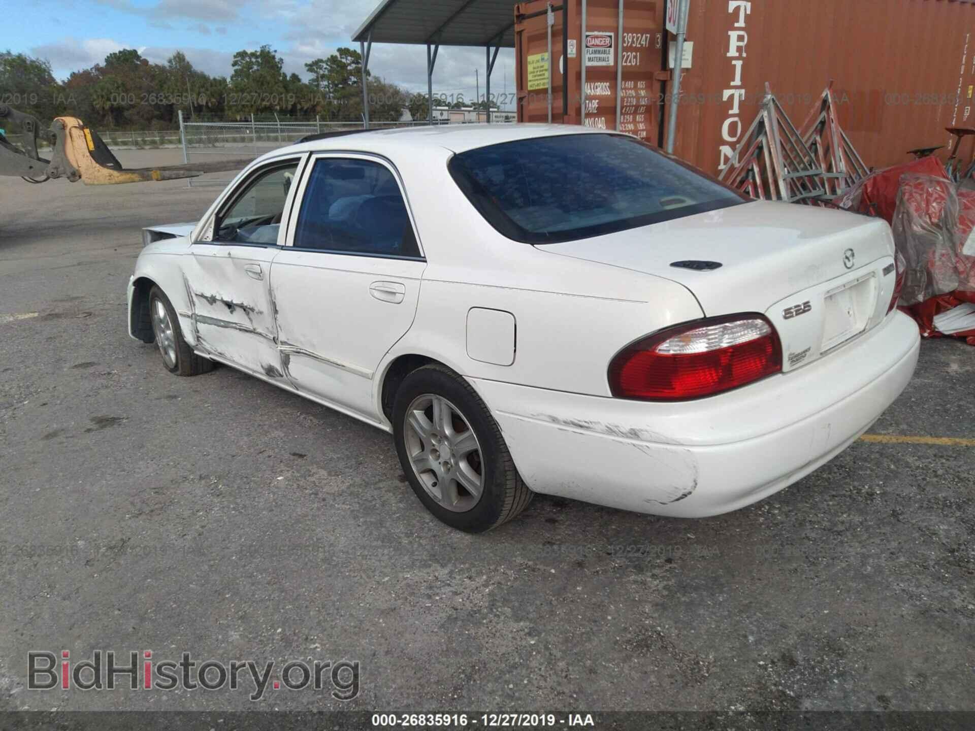 2002 MAZDA 626 - VIN: 1YVGF22D925270997 - Фото 3