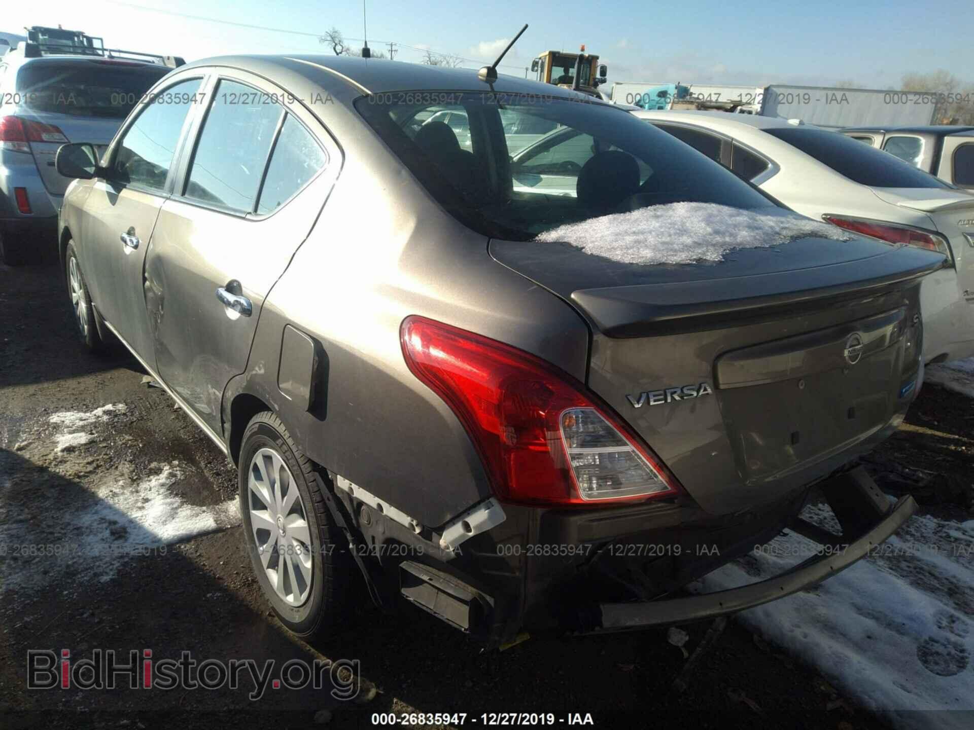 2012 Nissan Versa - VIN: 3N1CN7AP8CL914963 - Фото 3