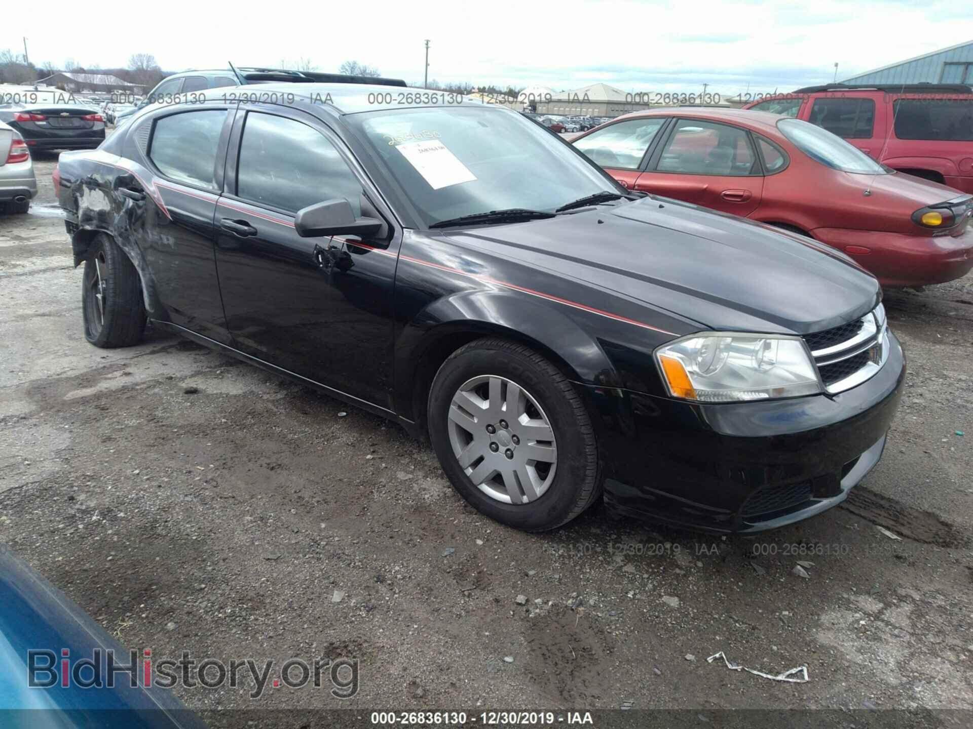 Photo 1B3BD4FB8BN609258 - DODGE AVENGER 2011