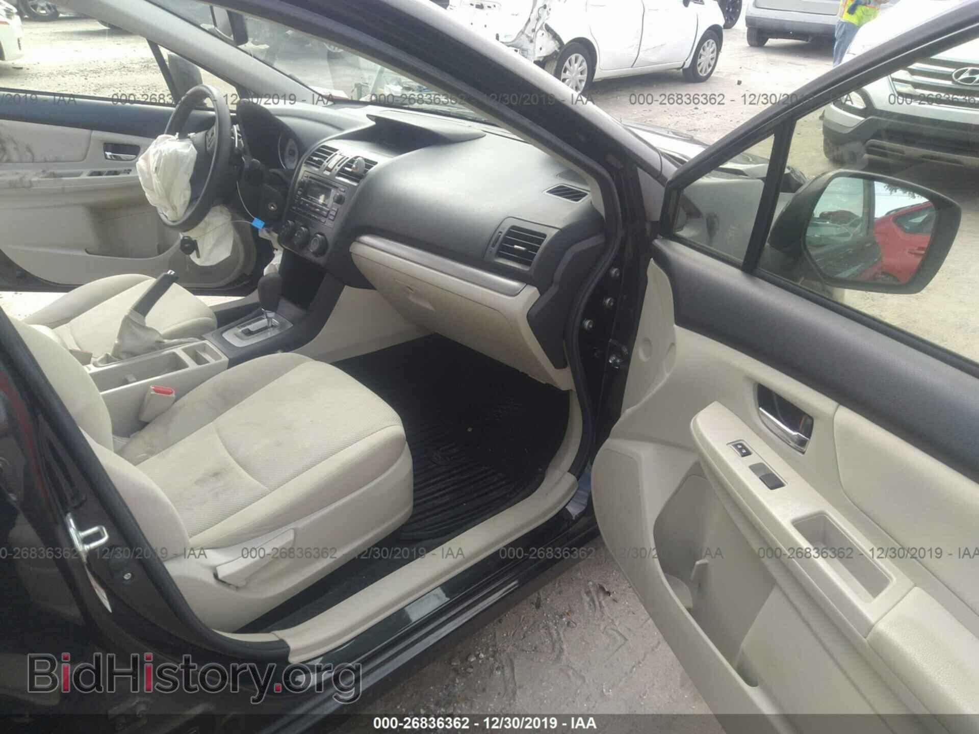 2014 SUBARU IMPREZA - VIN: JF1GPAB61EH204743 - Фото 5