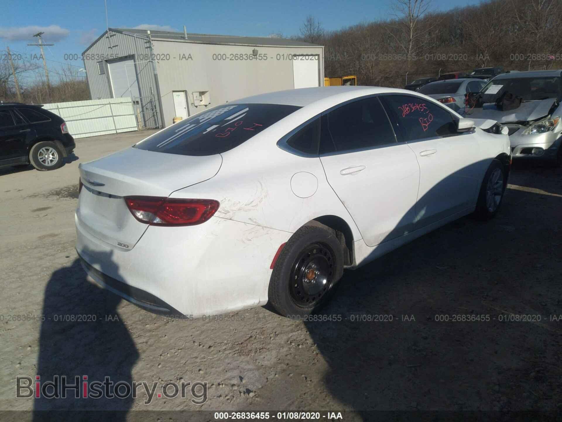 2016 CHRYSLER 200 - VIN: 1C3CCCAB4GN145498 - Фото 4