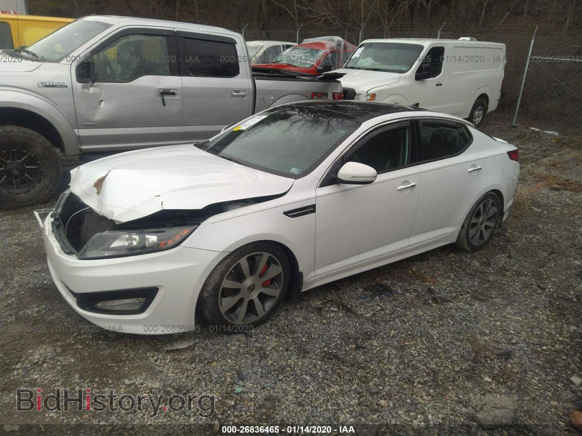2012 KIA OPTIMA - VIN: 5XXGR4A68CG059637 - Фото 2