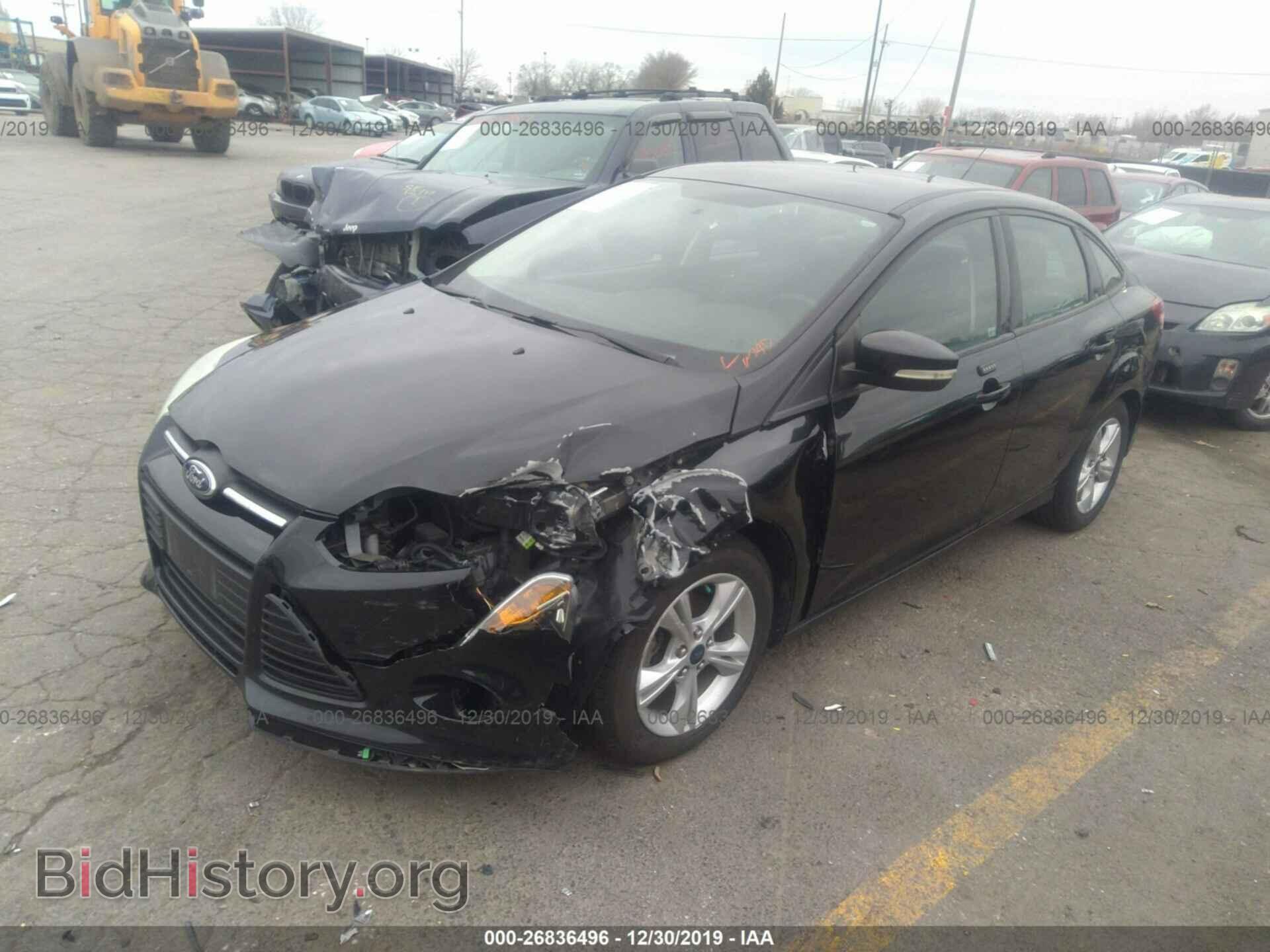 2014 FORD FOCUS - VIN: 1FADP3F28EL393460 - Фото 2