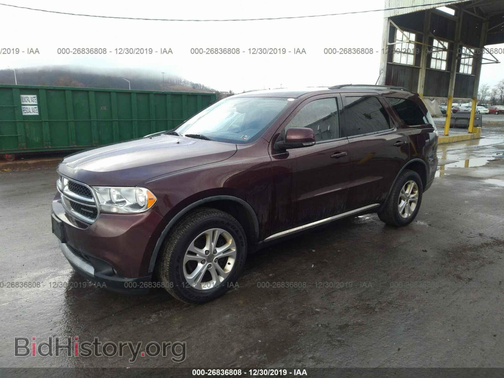 2012 DODGE DURANGO - VIN: 1C4RDJDG6CC158869 - Фото 2