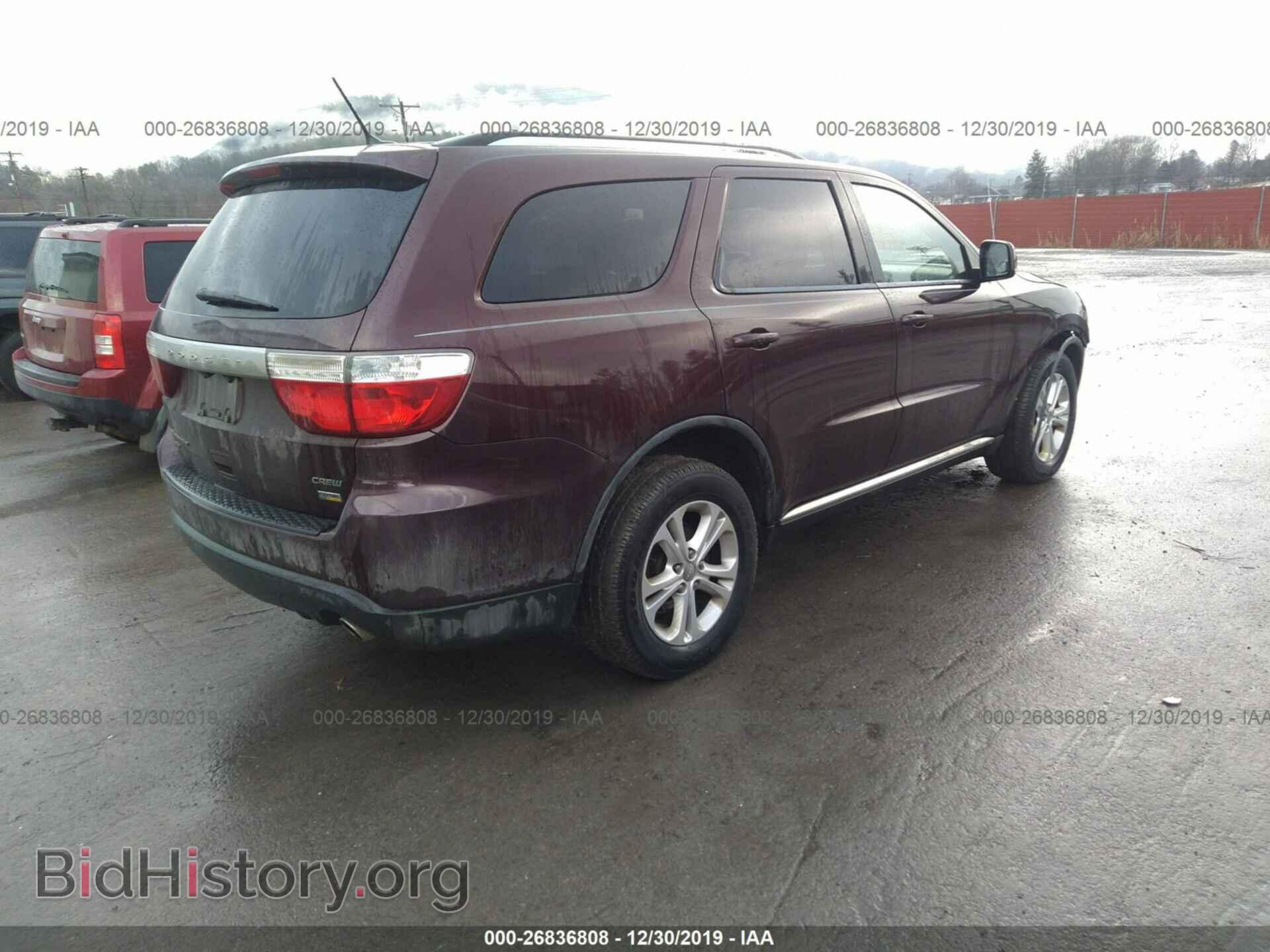 2012 DODGE DURANGO - VIN: 1C4RDJDG6CC158869 - Фото 4