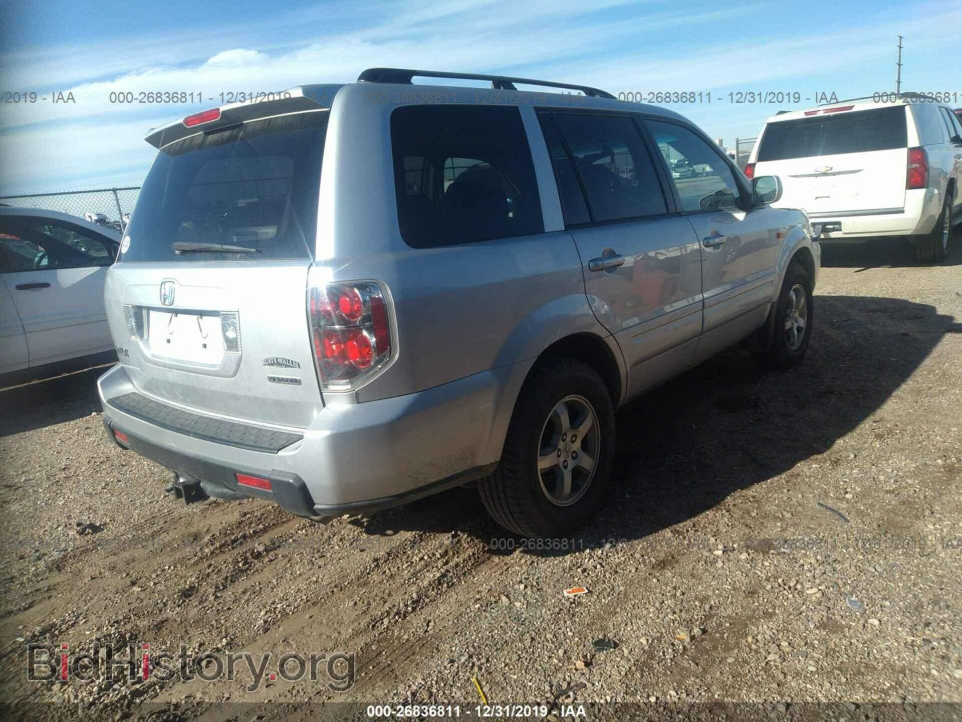 2006 HONDA PILOT - VIN: 2HKYF18656H541069 - Фото 4