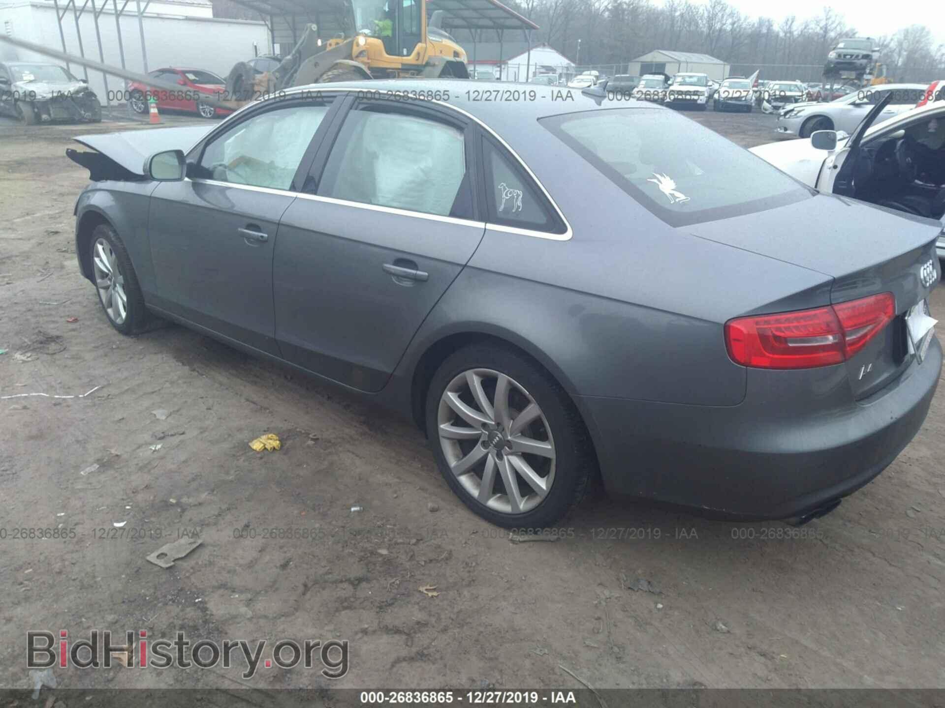 2013 AUDI A4 - VIN: WAUFFAFL1DN021719 - Фото 3