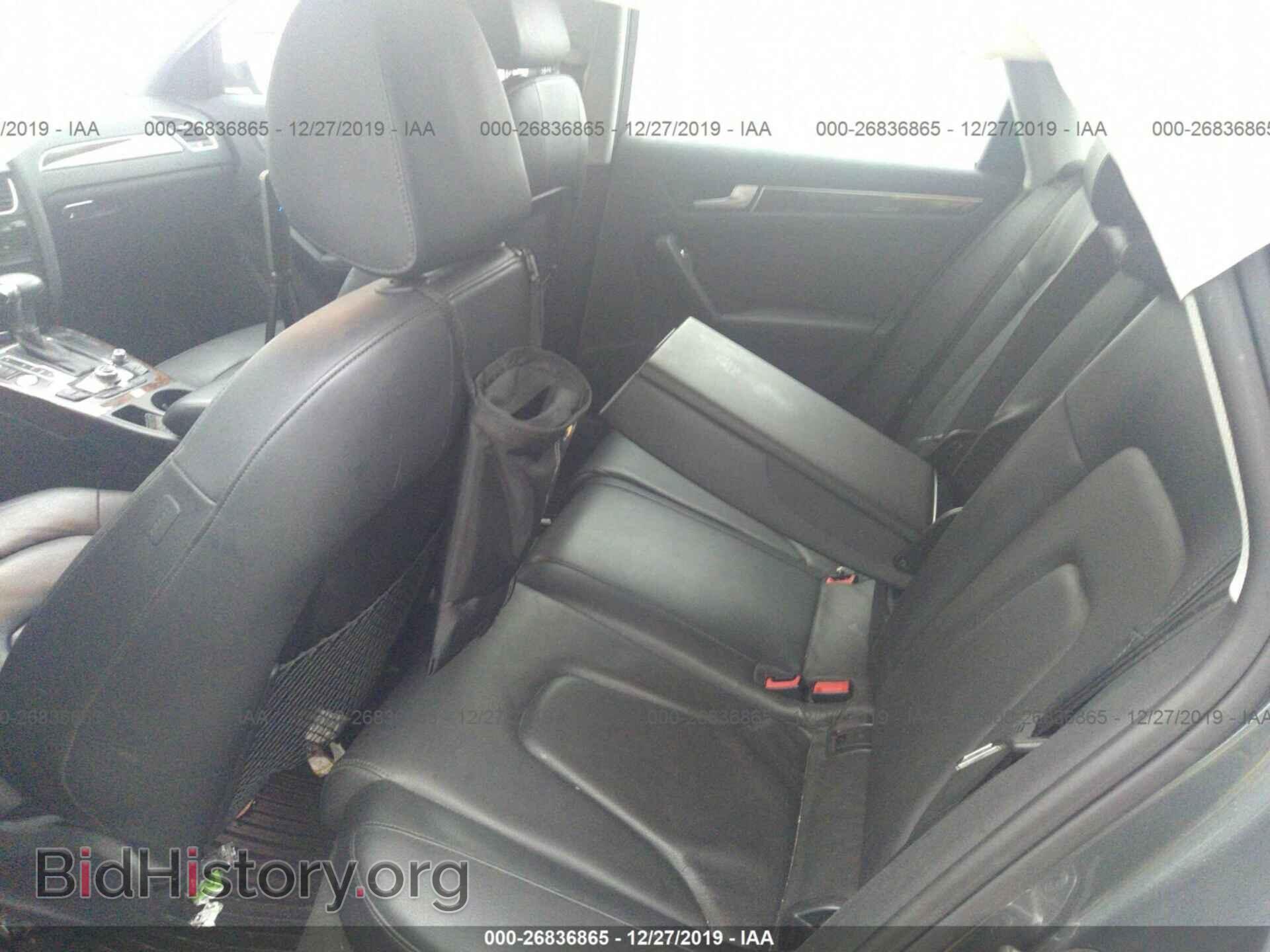 2013 AUDI A4 - VIN: WAUFFAFL1DN021719 - Фото 8