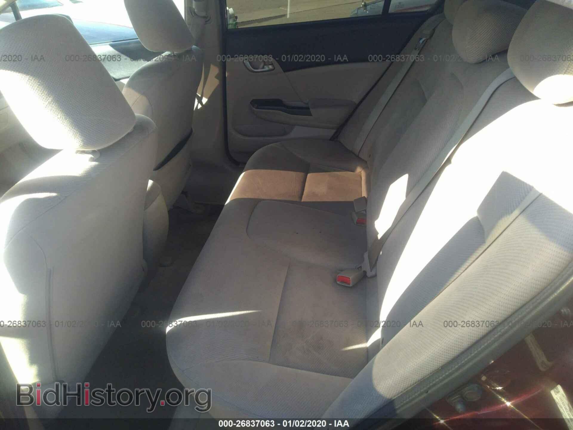 2012 HONDA CIVIC - VIN: 19XFB2F58CE385886 - Фото 8