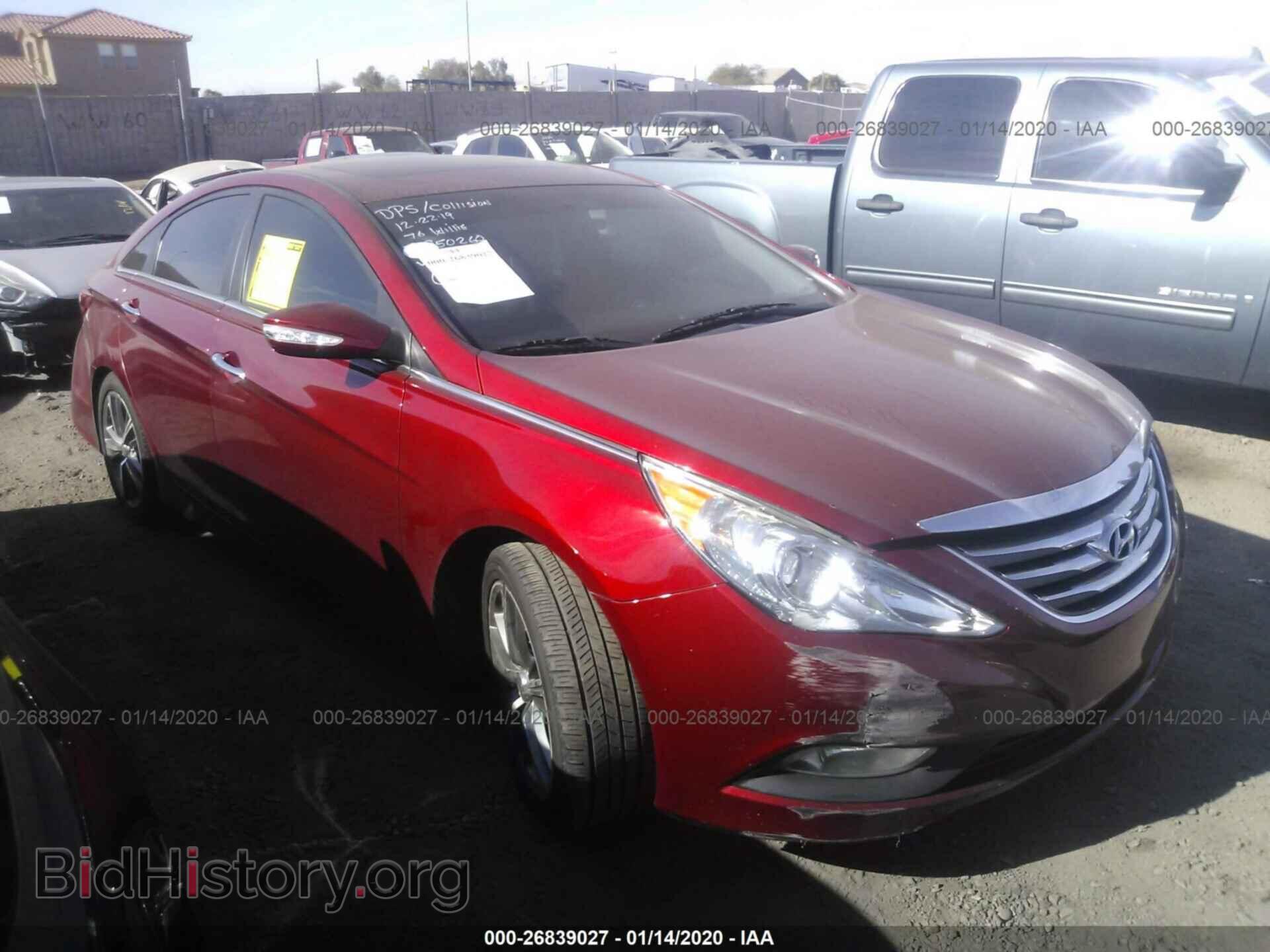 Фотография 5NPEC4AC3EH903914 - HYUNDAI SONATA 2014