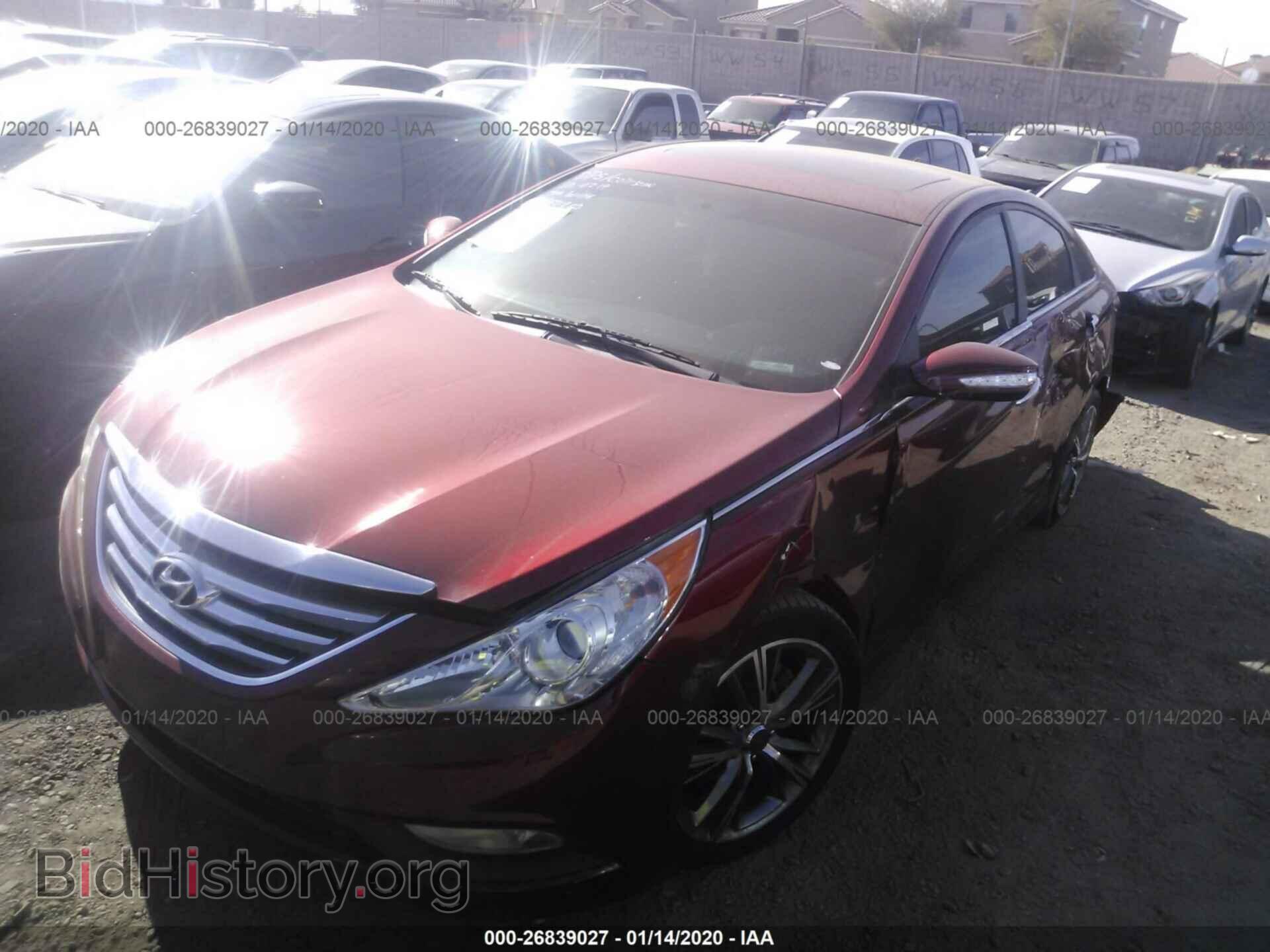 2014 HYUNDAI SONATA - VIN: 5NPEC4AC3EH903914 - Photo 2