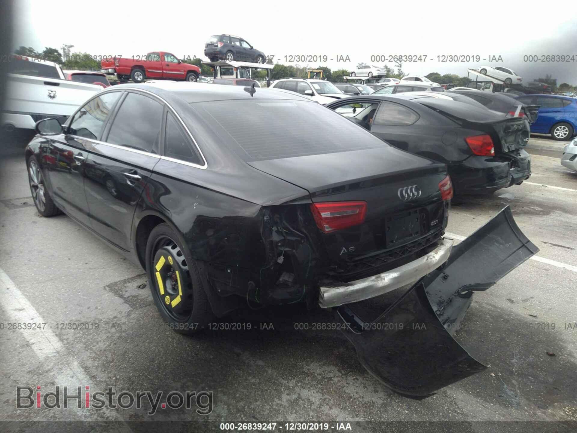 2013 AUDI A6 - VIN: WAUGFAFC5DN103571 - Photo 3