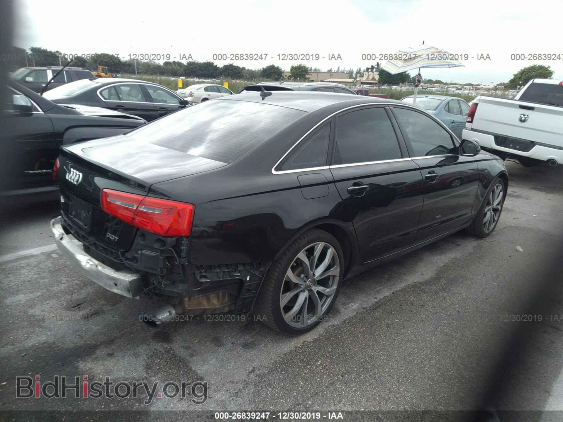 2013 AUDI A6 - VIN: WAUGFAFC5DN103571 - Photo 4
