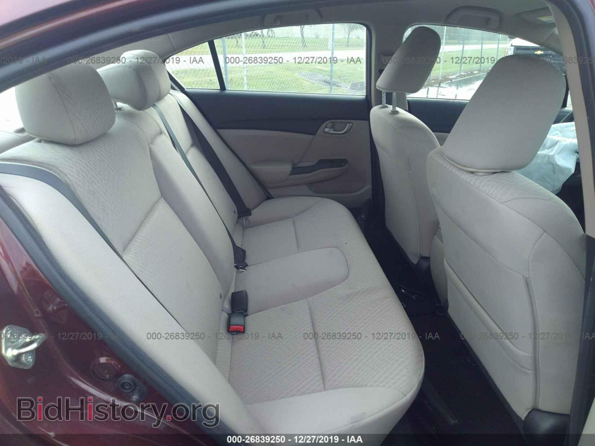2014 HONDA CIVIC - VIN: 19XFB2F56EE003616 - Фото 8