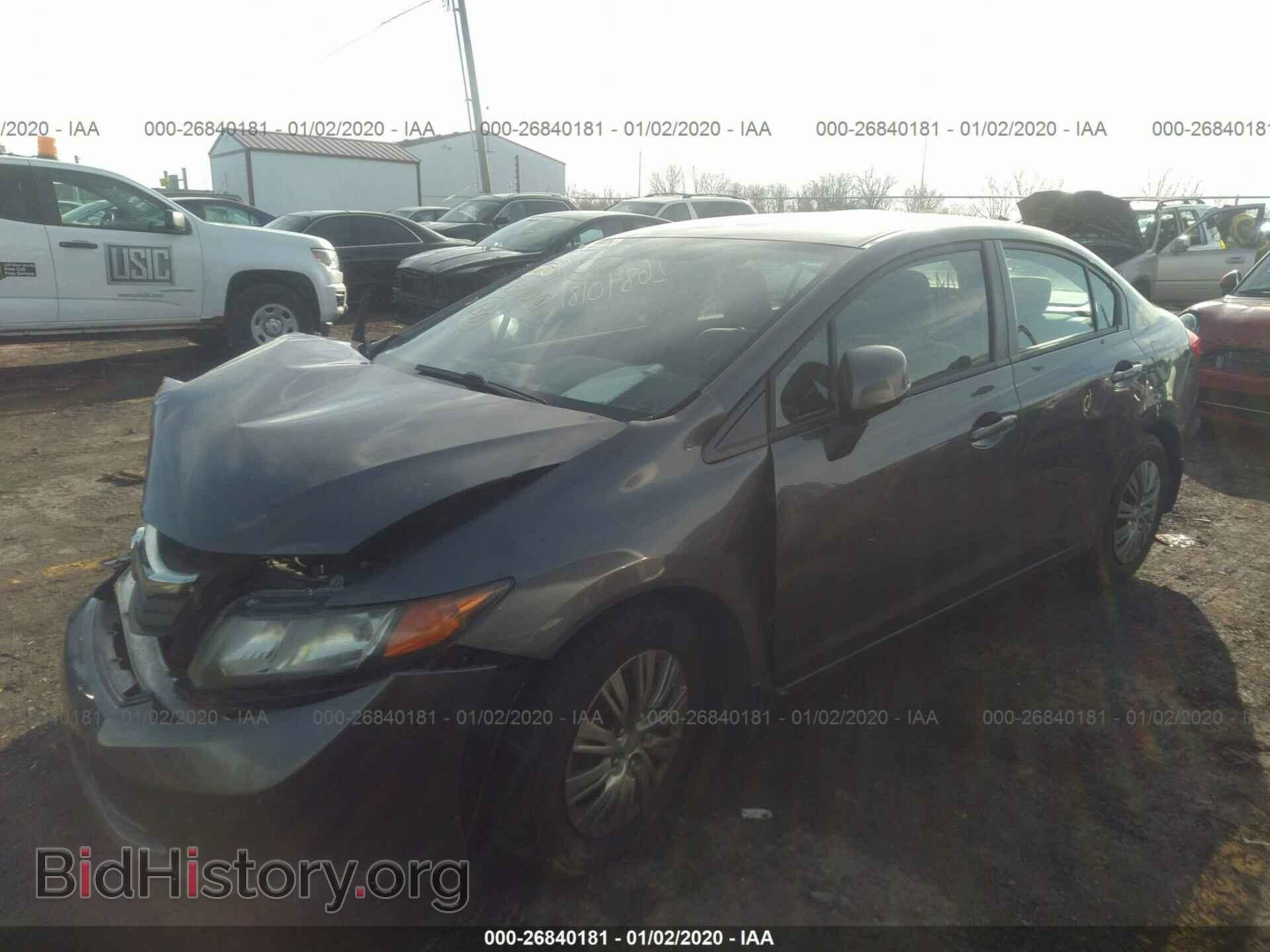 2012 HONDA CIVIC - VIN: 19XFB2F51CE030493 - Фото 2
