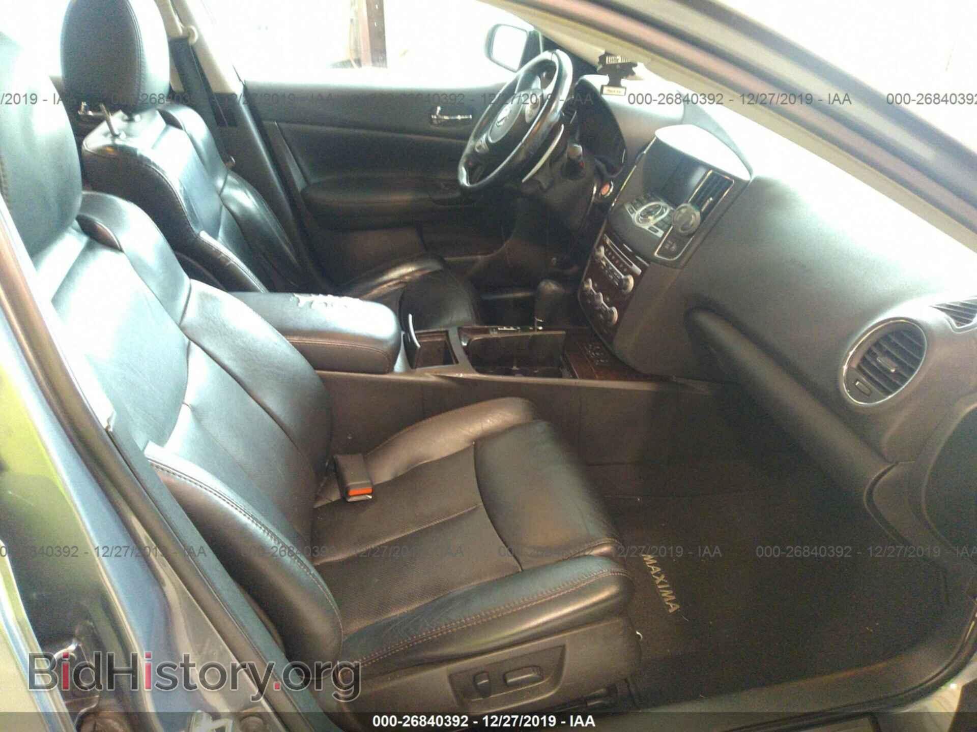 2011 NISSAN MAXIMA - VIN: 1N4AA5AP8BC858771 - Фото 5