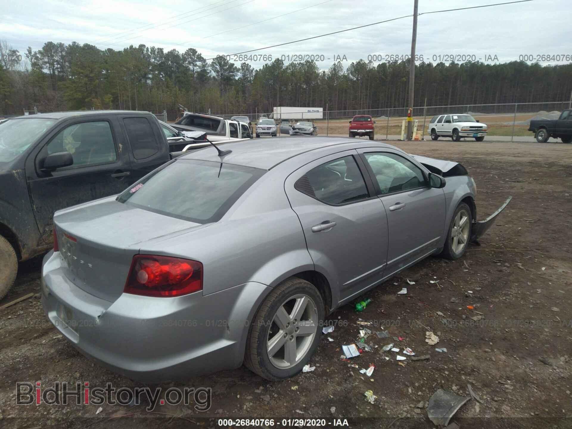 2013 DODGE AVENGER - VIN: 1C3CDZAB1DN722676 - Фото 4
