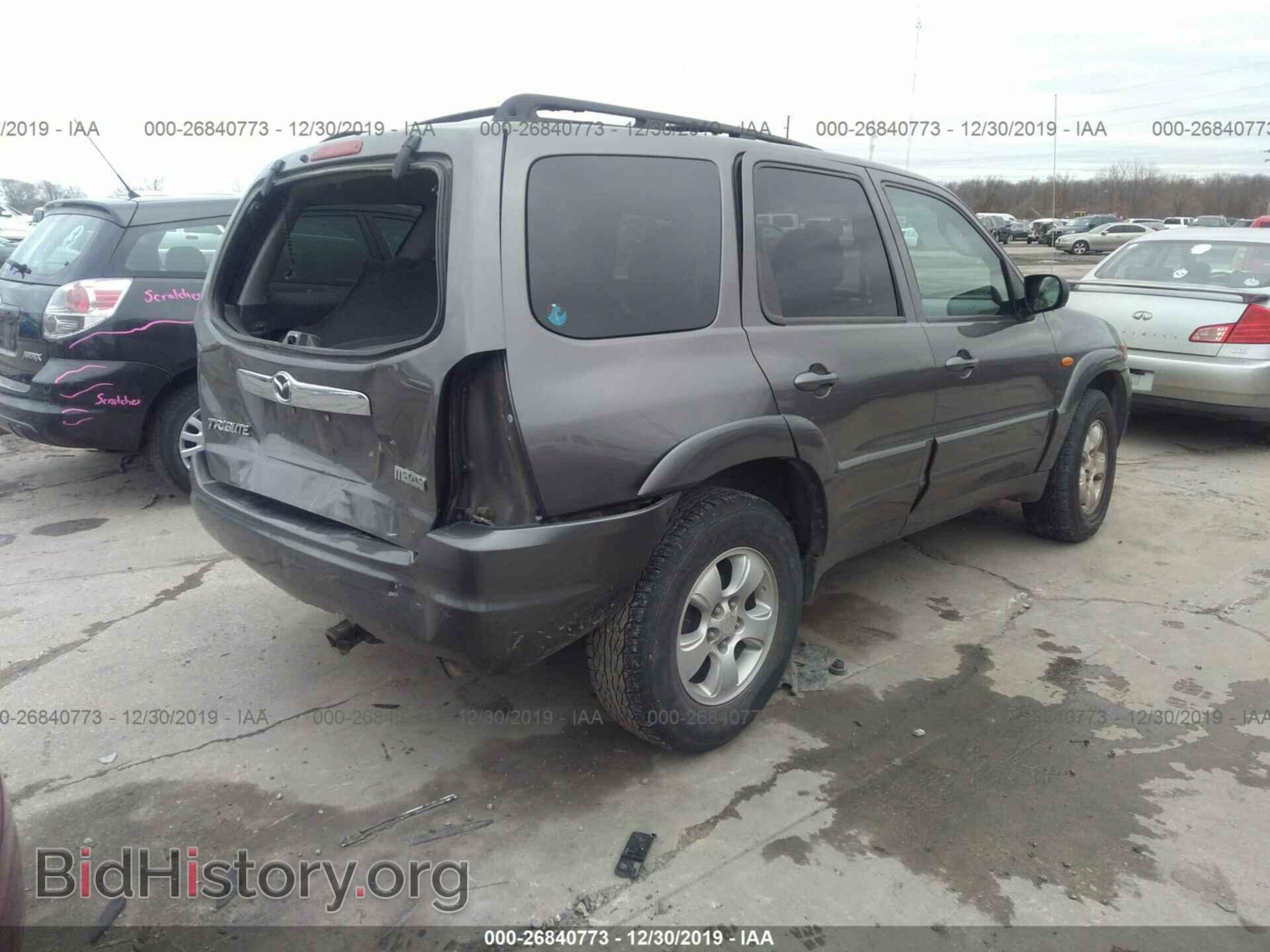 2004 MAZDA TRIBUTE - VIN: 4F2YZ041X4KM15705 - Фото 4
