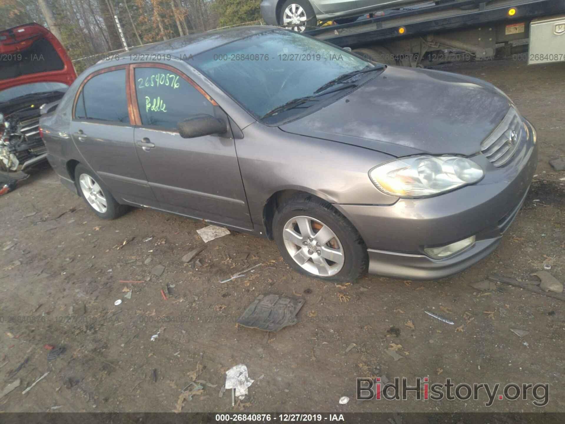 Photo 2T1BR32E93C159702 - TOYOTA COROLLA 2003