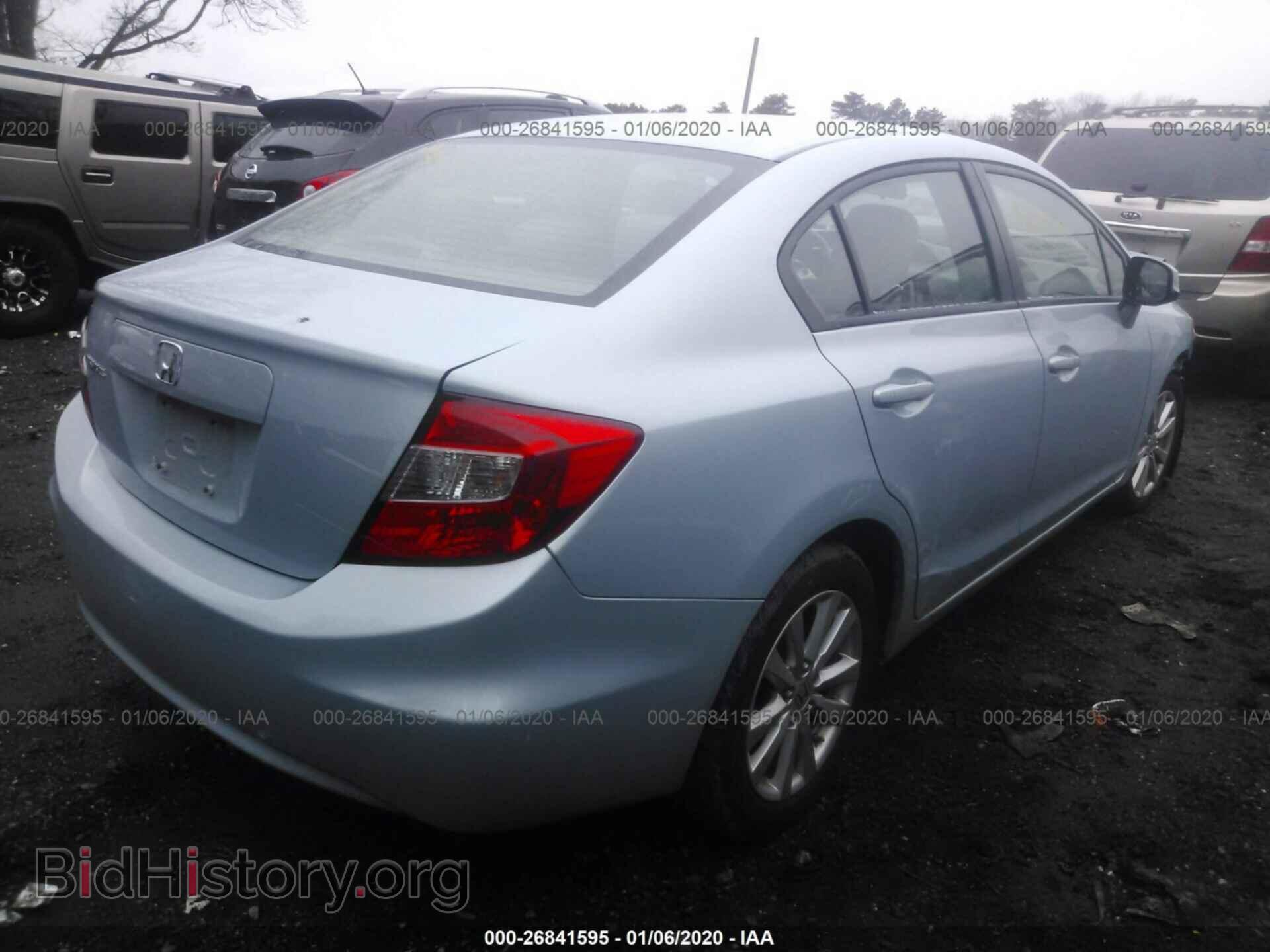 2012 HONDA CIVIC - VIN: 19XFB2F89CE348811 - Фото 4