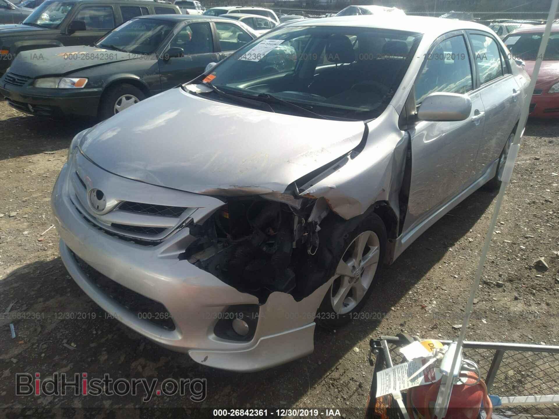 2011 TOYOTA COROLLA - VIN: 2T1BU4EE8BC608429 - Фото 2