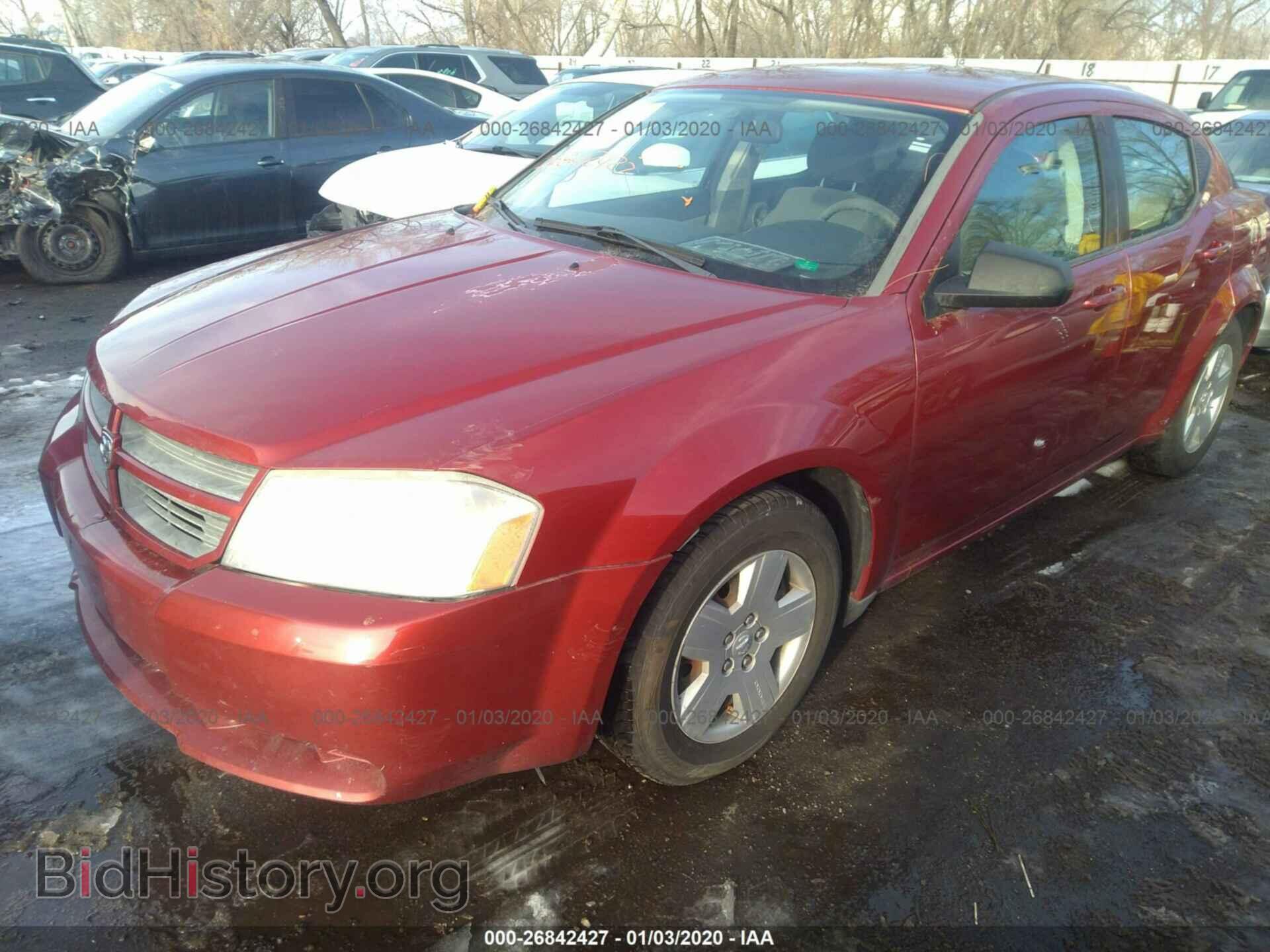2008 DODGE AVENGER - VIN: 1B3LC46K28N631658 - Фото 2