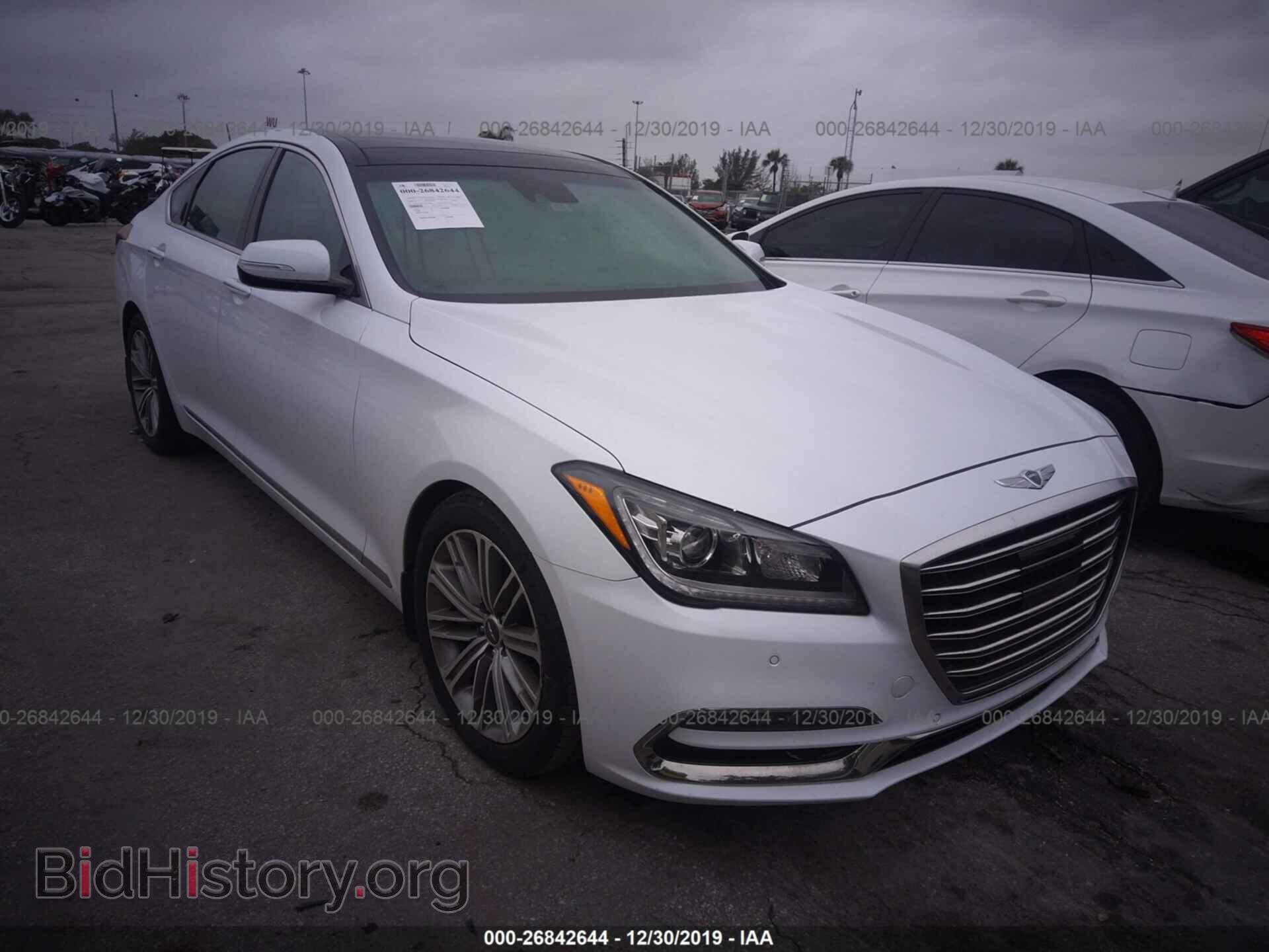 Фотография KMHGN4JE7JU281589 - GENESIS G80 2018