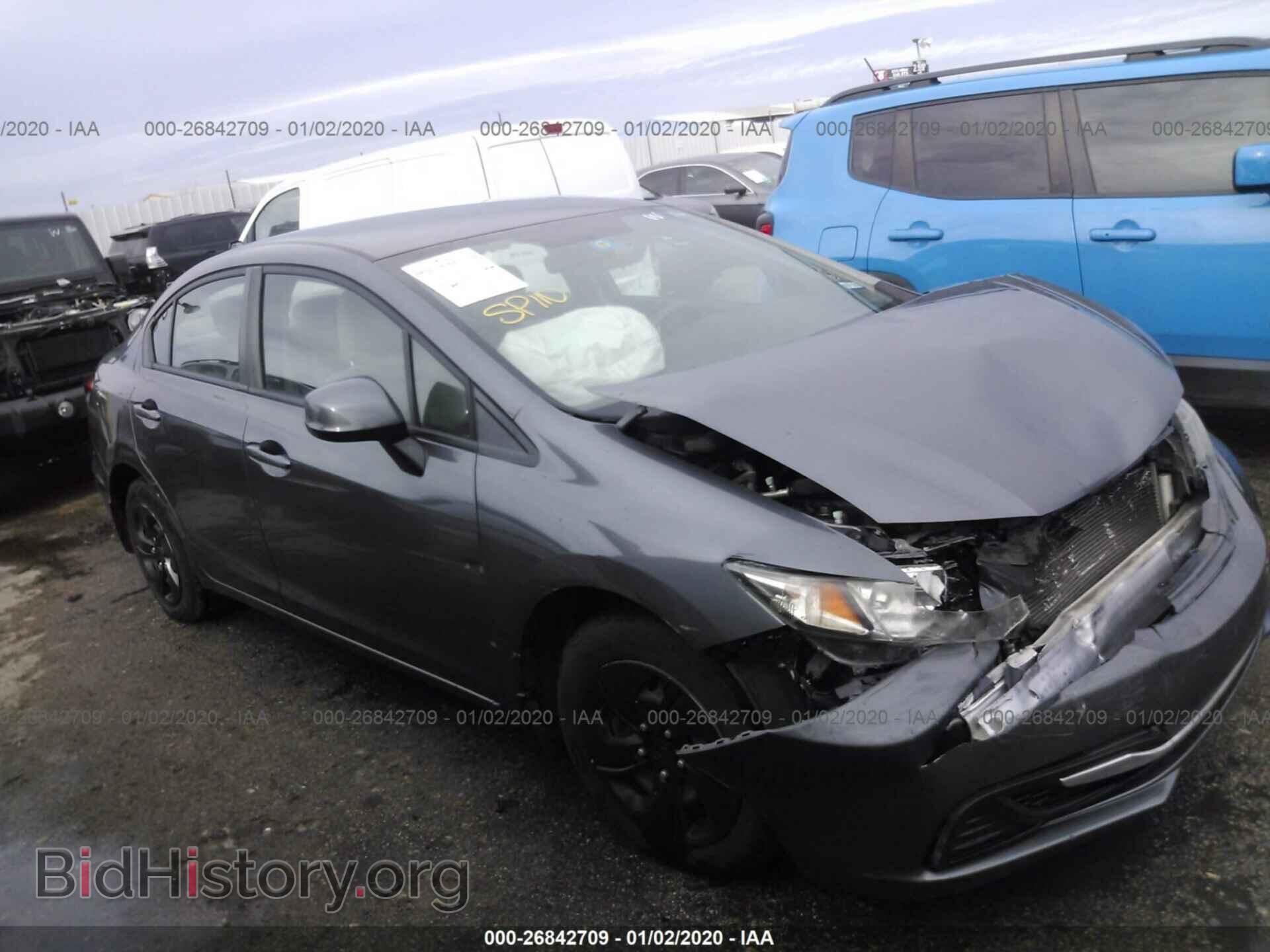 Фотография 19XFB2F50DE018529 - HONDA CIVIC 2013