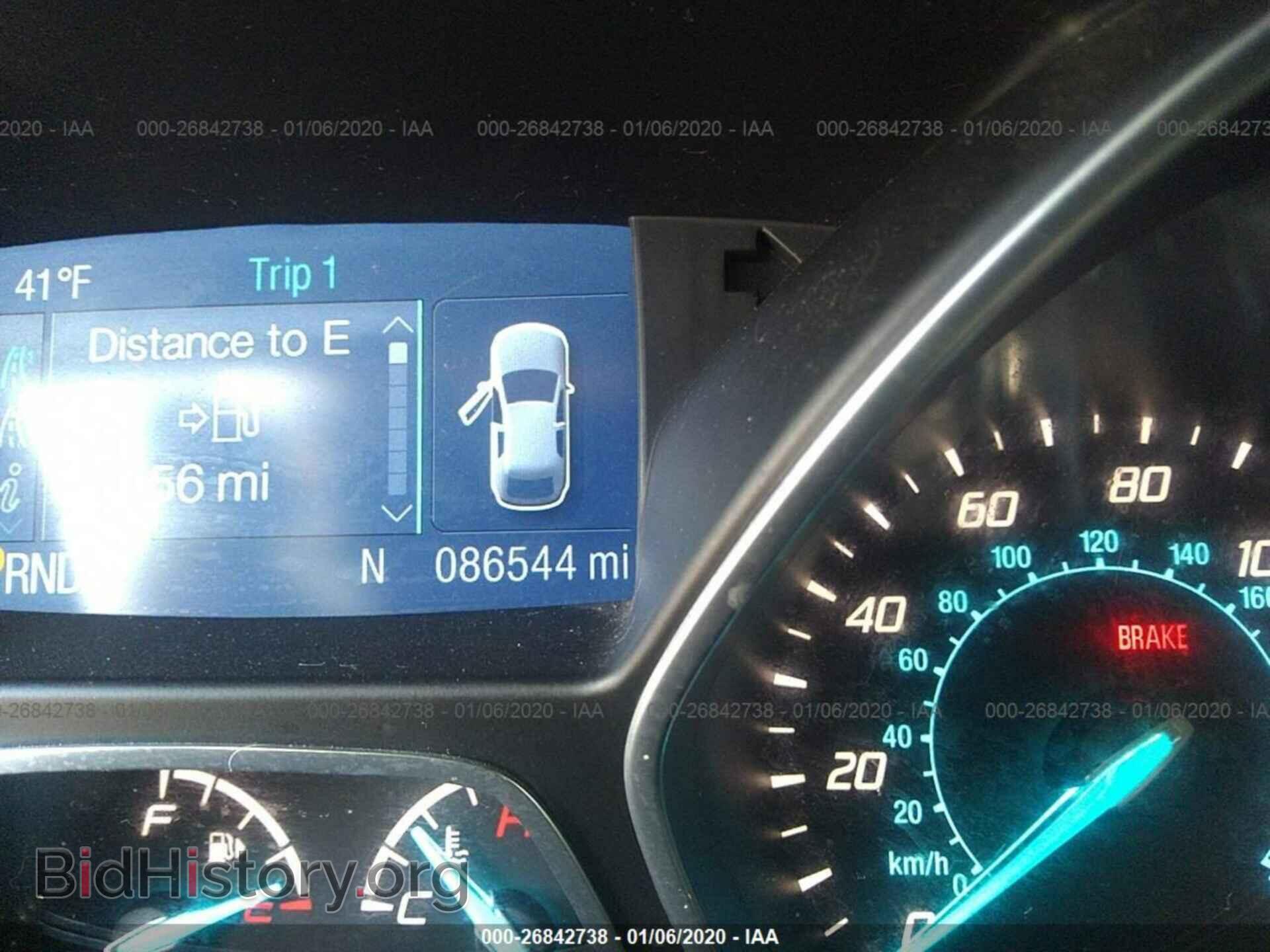2014 FORD ESCAPE - VIN: 1FMCU9GX6EUB95235 - Фото 7