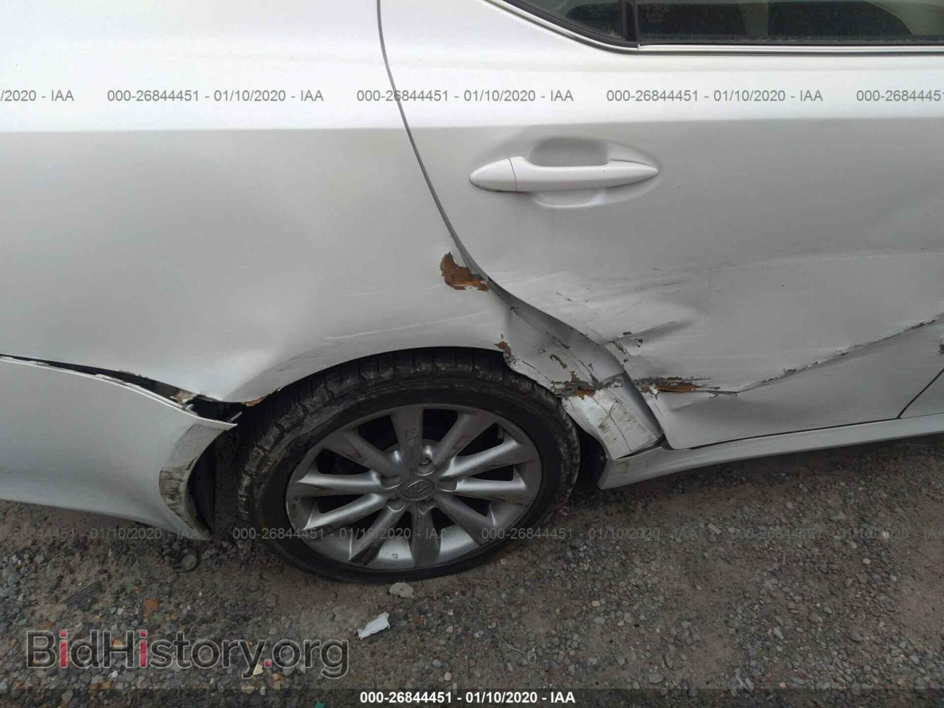 2010 LEXUS IS - VIN: JTHBF5C20A2097223 - Фото 6