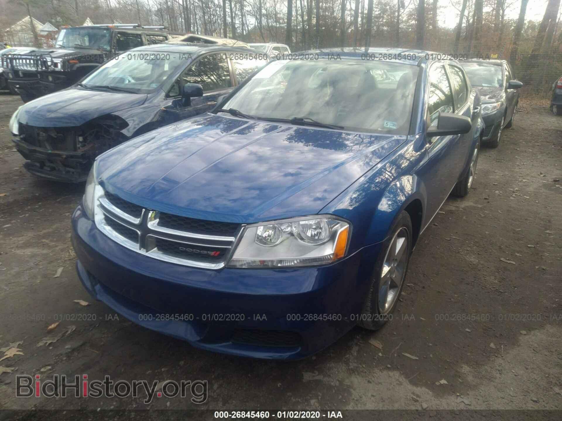 2013 DODGE AVENGER - VIN: 1C3CDZABXDN637898 - Фото 2