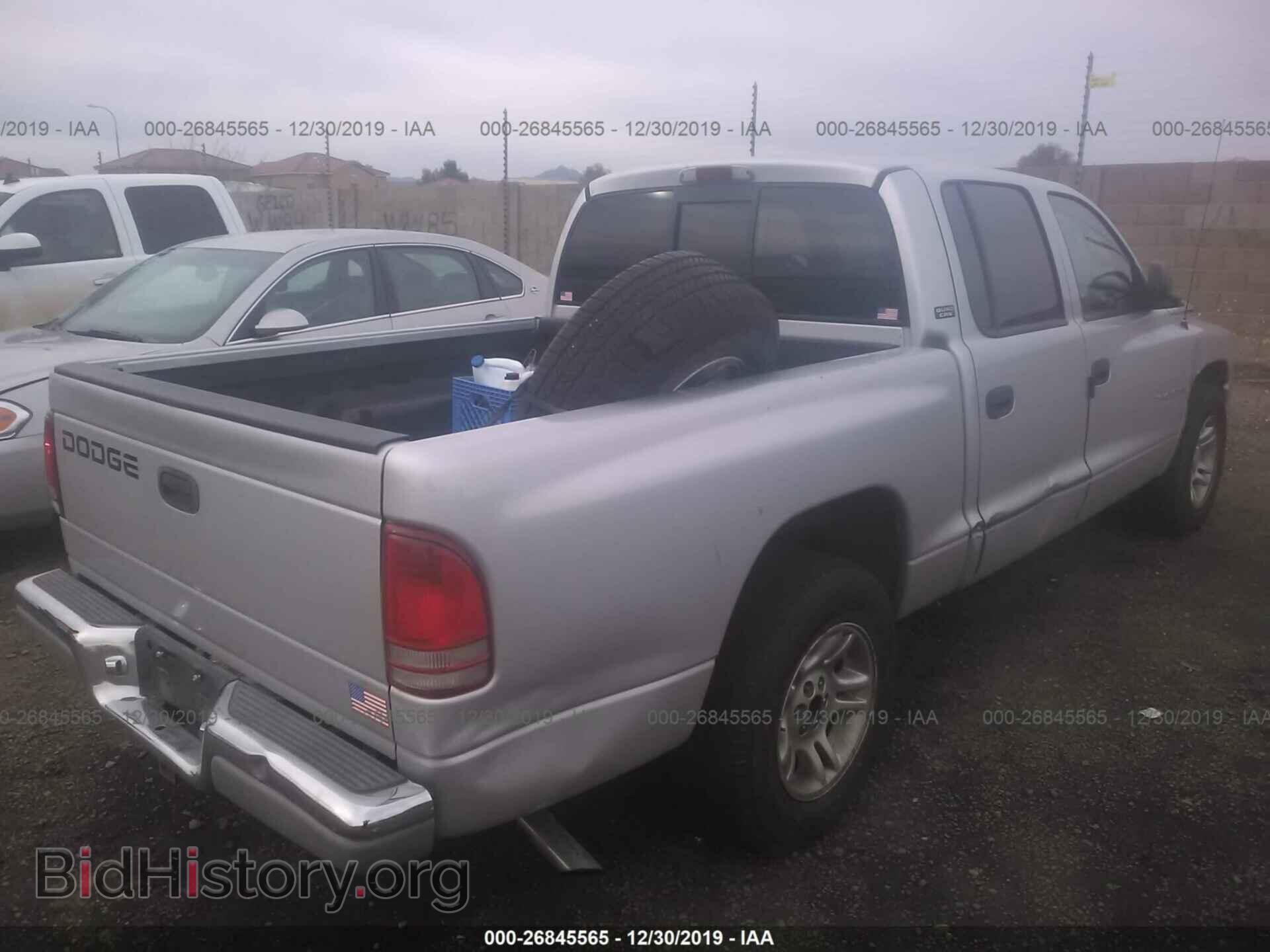 2001 DODGE DAKOTA - VIN: 1B7GL2AX11S165607 - Photo 4