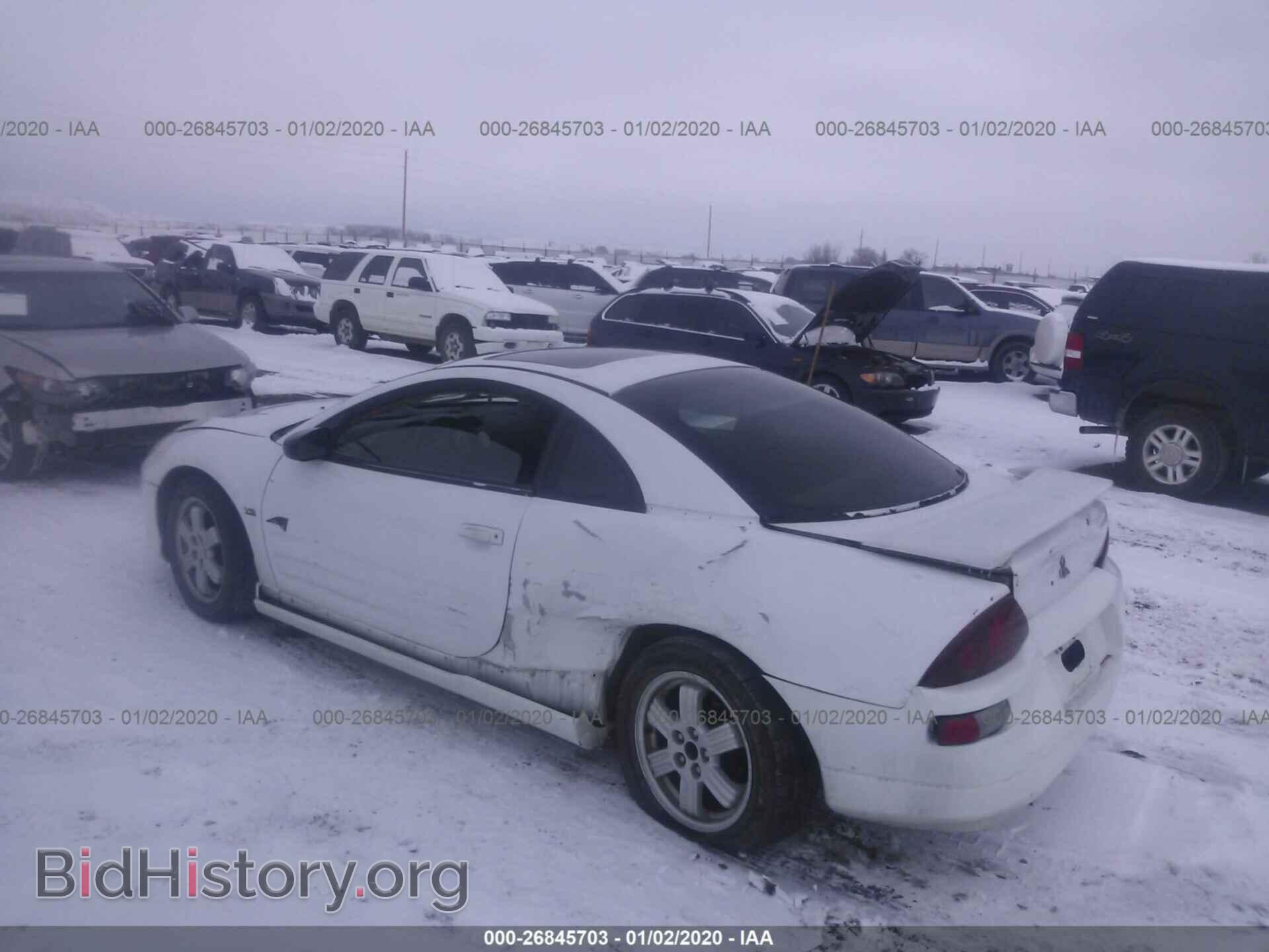 2000 MITSUBISHI ECLIPSE - VIN: 4A3AC84L0YE017441 - Фото 3