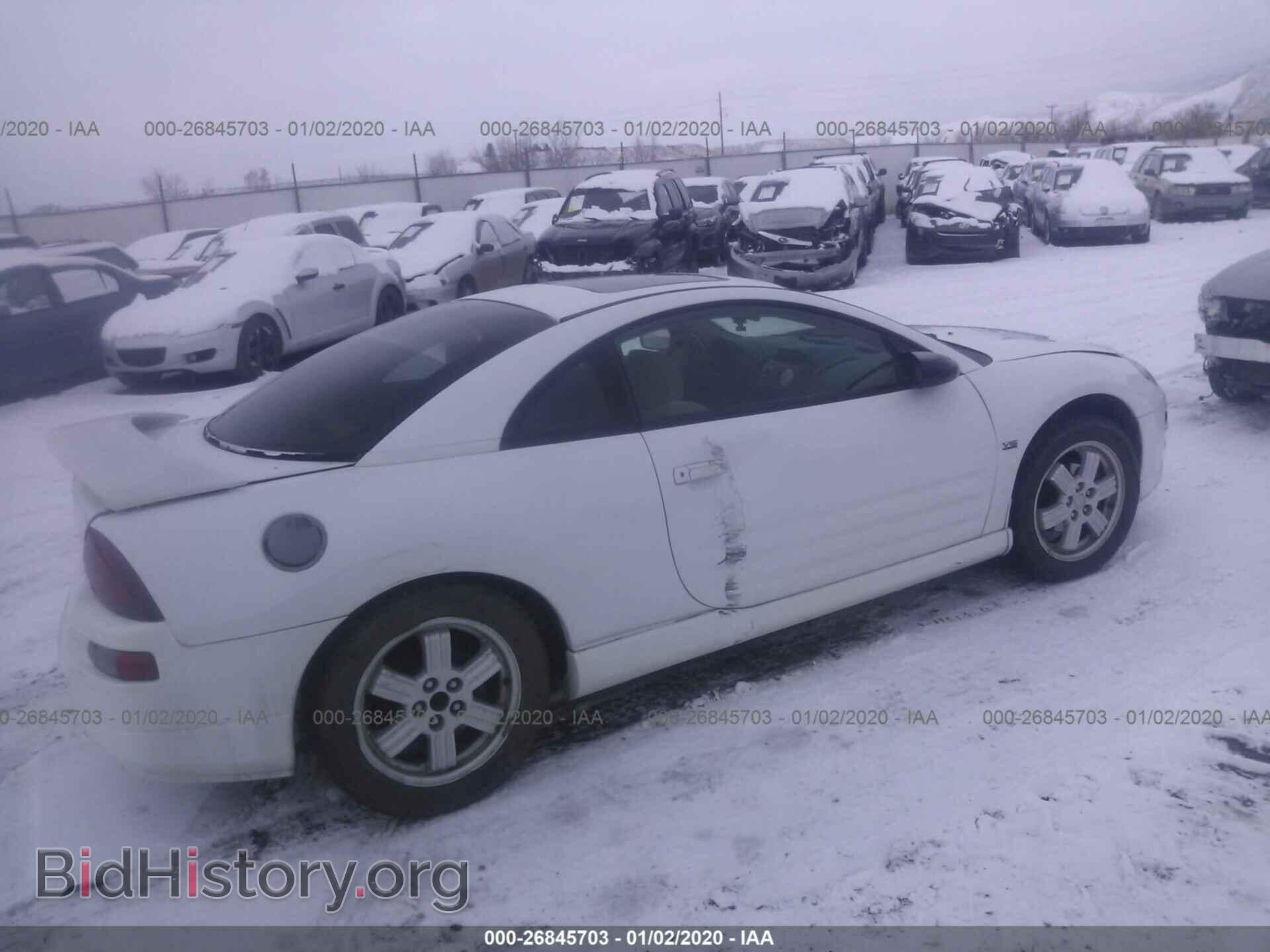 2000 MITSUBISHI ECLIPSE - VIN: 4A3AC84L0YE017441 - Фото 4