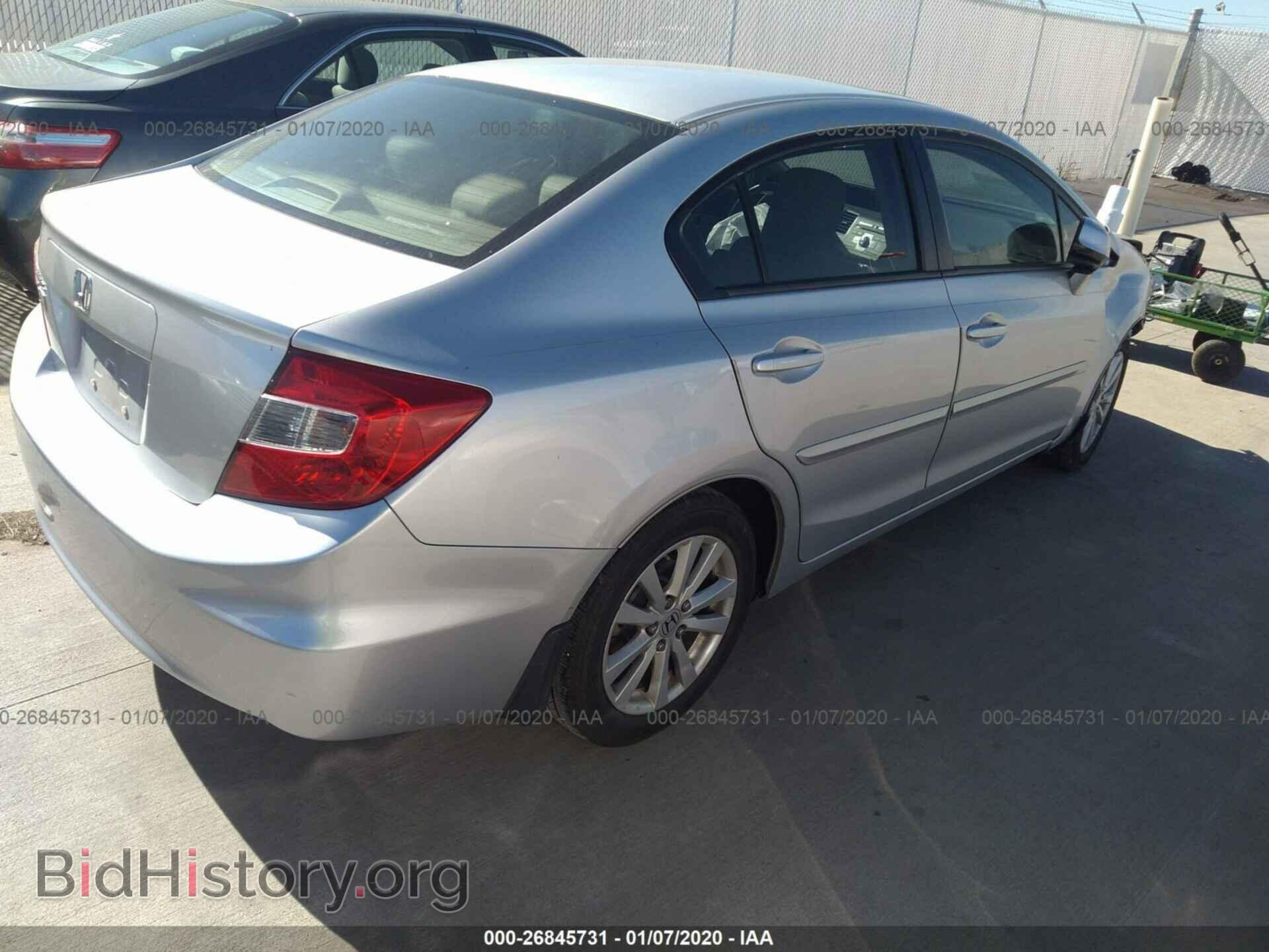 2012 HONDA CIVIC - VIN: 2HGFB2F91CH321763 - Photo 4