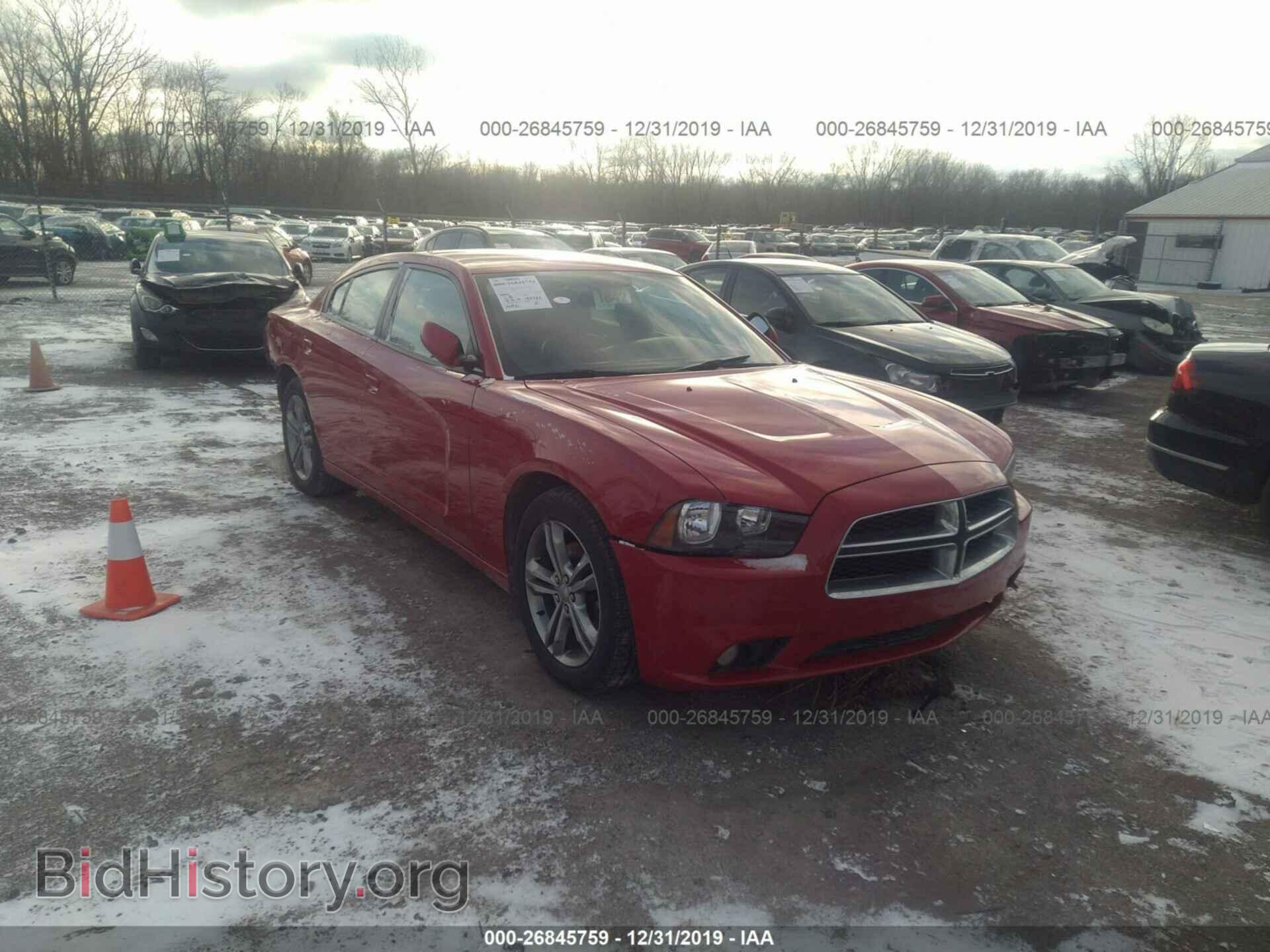 Photo 2C3CDXJG9CH191296 - DODGE CHARGER 2012
