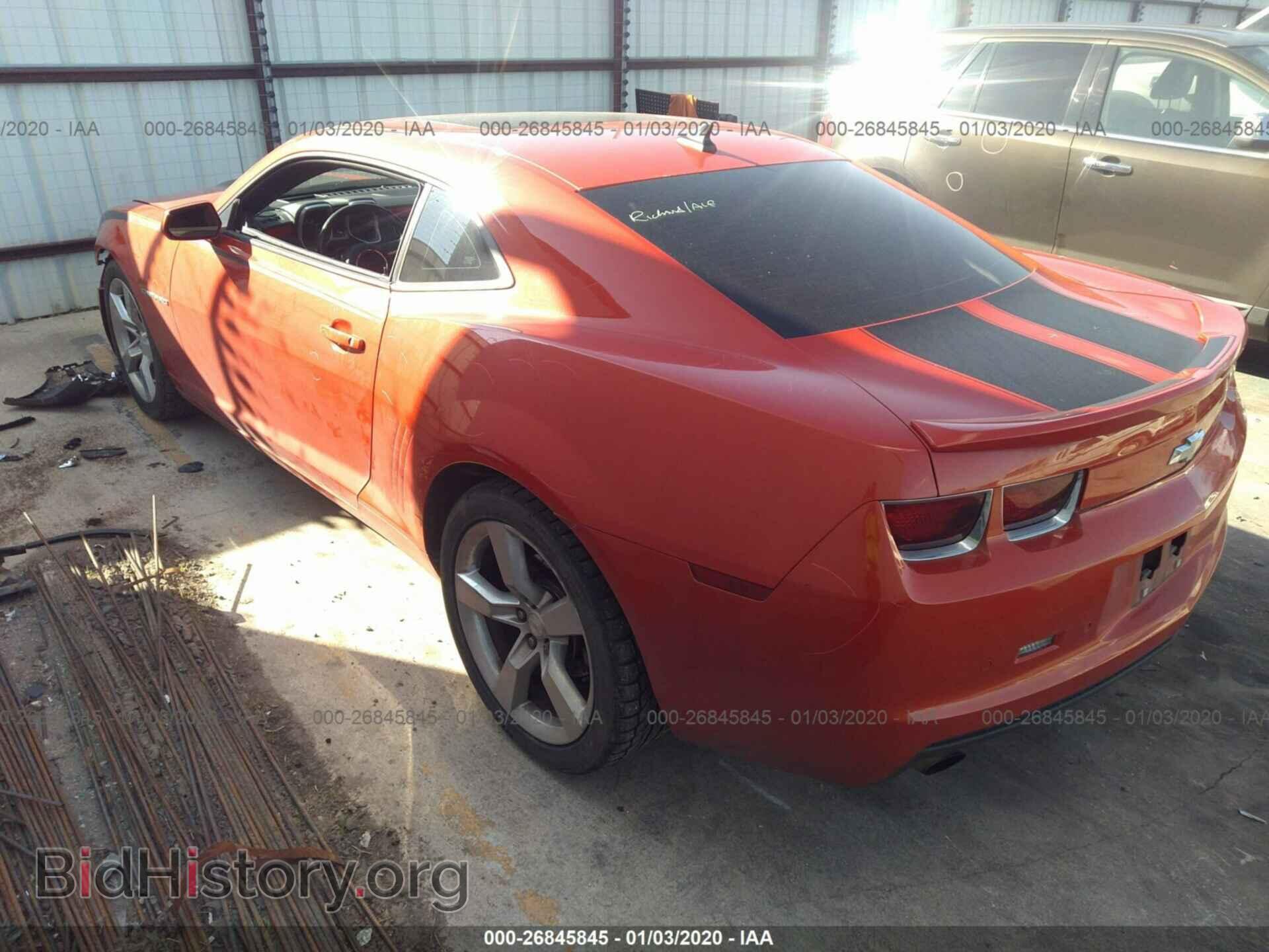 2011 CHEVROLET CAMARO - VIN: 2G1FC1ED6B9207013 - Фото 3